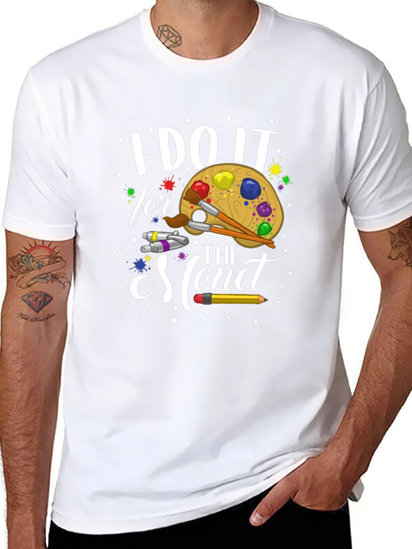 I Do It for the Monet Graphic Tee