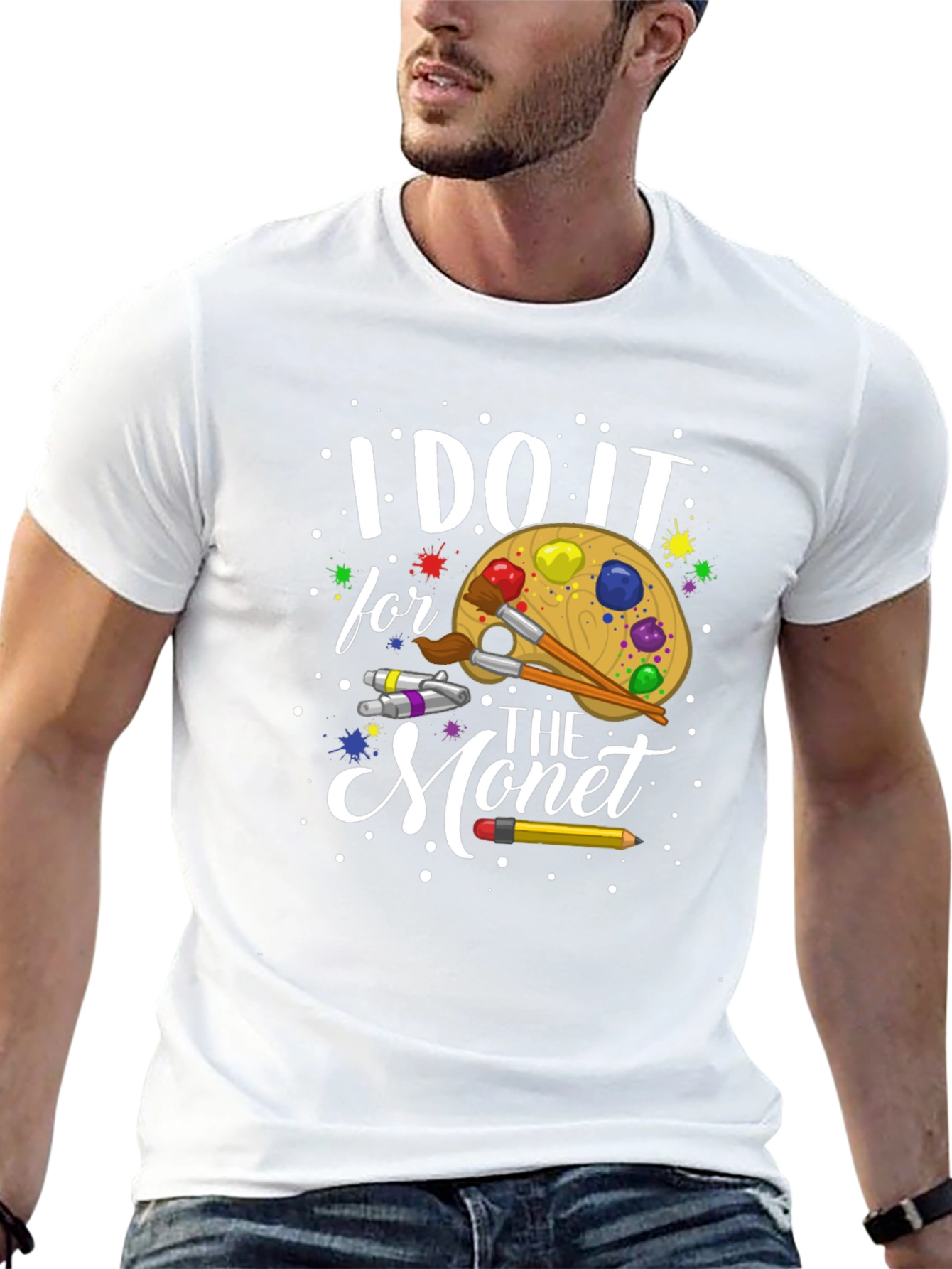 I Do It for the Monet Graphic Tee