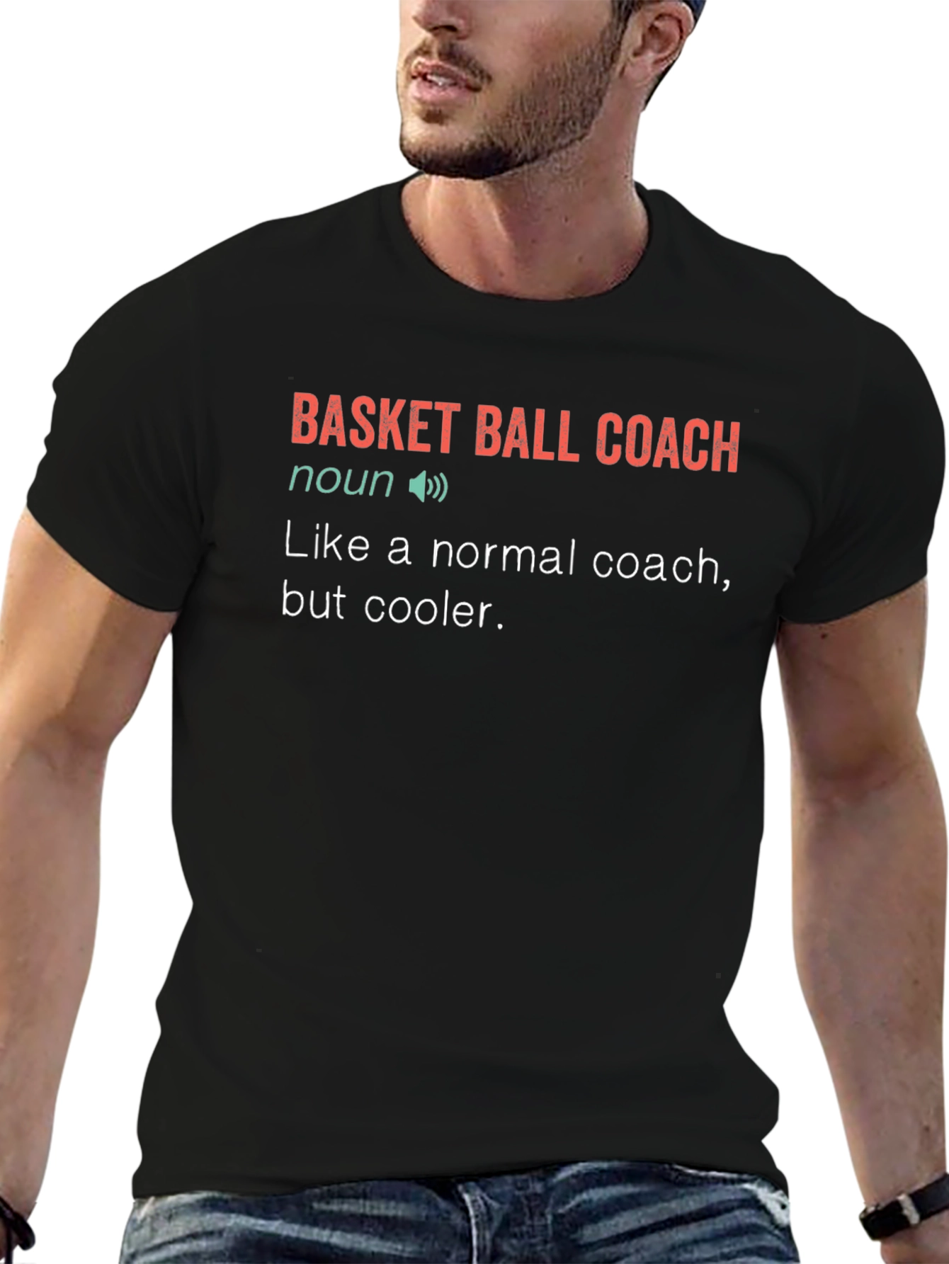 Basketball Coach Definition T-Shirt - Cool & Funny