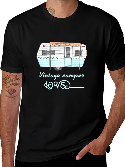 Vintage Camper Love Graphic T-Shirt