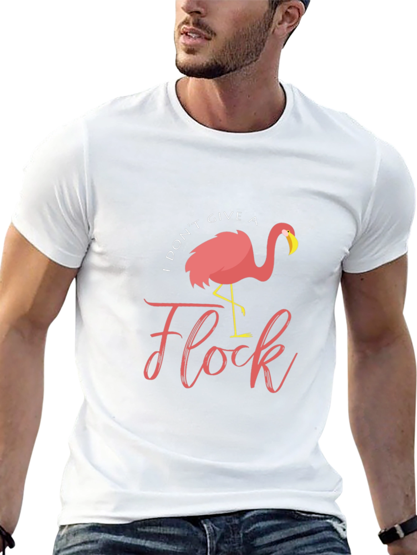 I Dont Give a Flock Flamingo T-Shirt