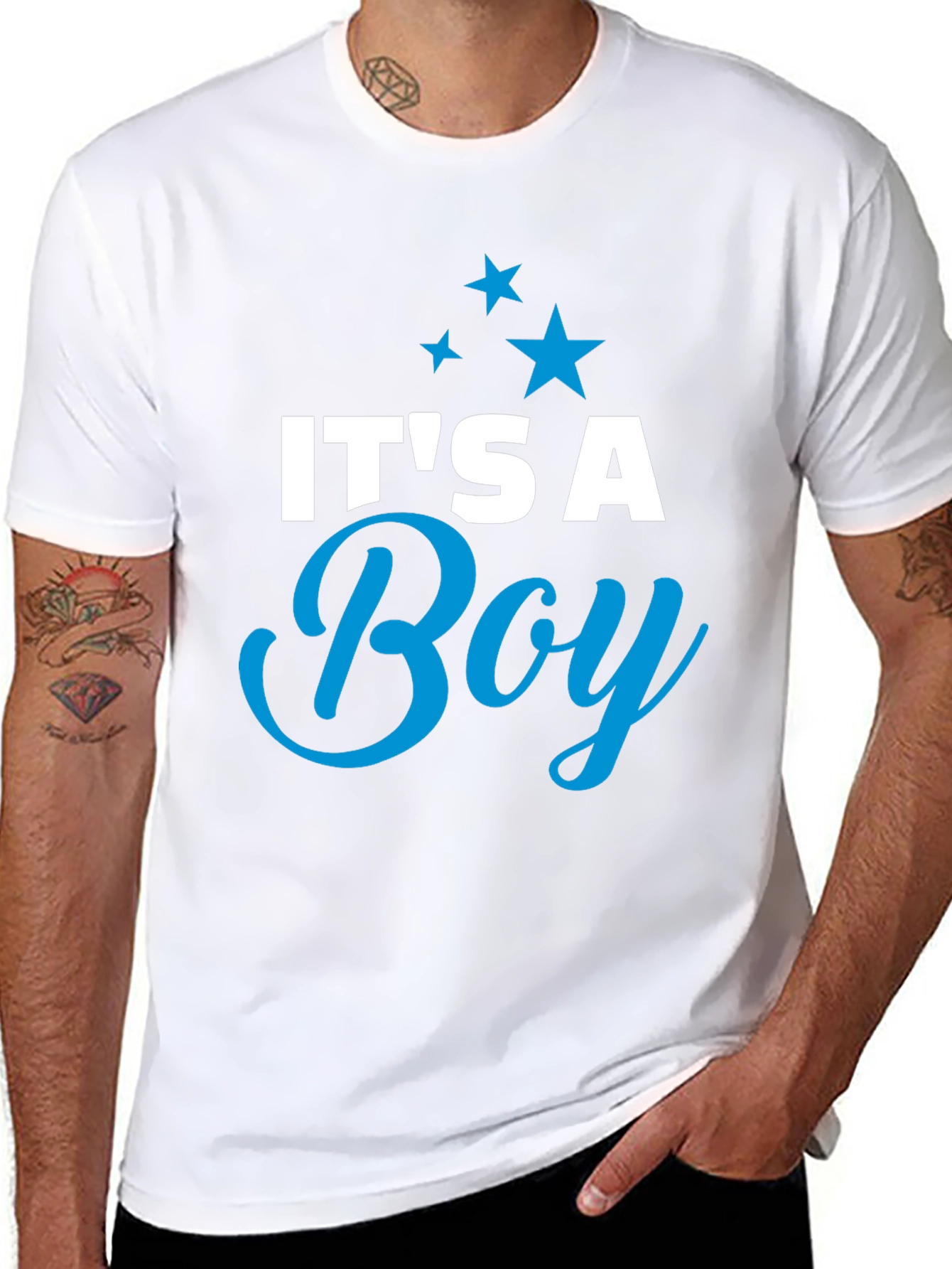 Its A Boy T-Shirt - Baby Shower Reveal