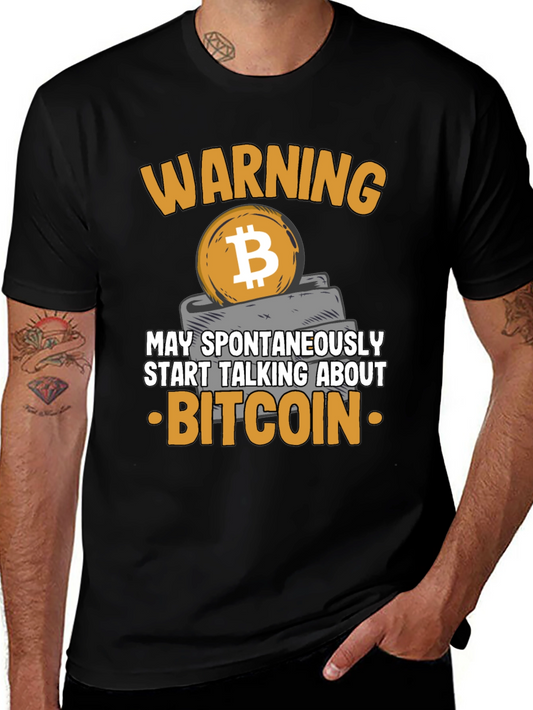 Bitcoin Warning T-Shirt
