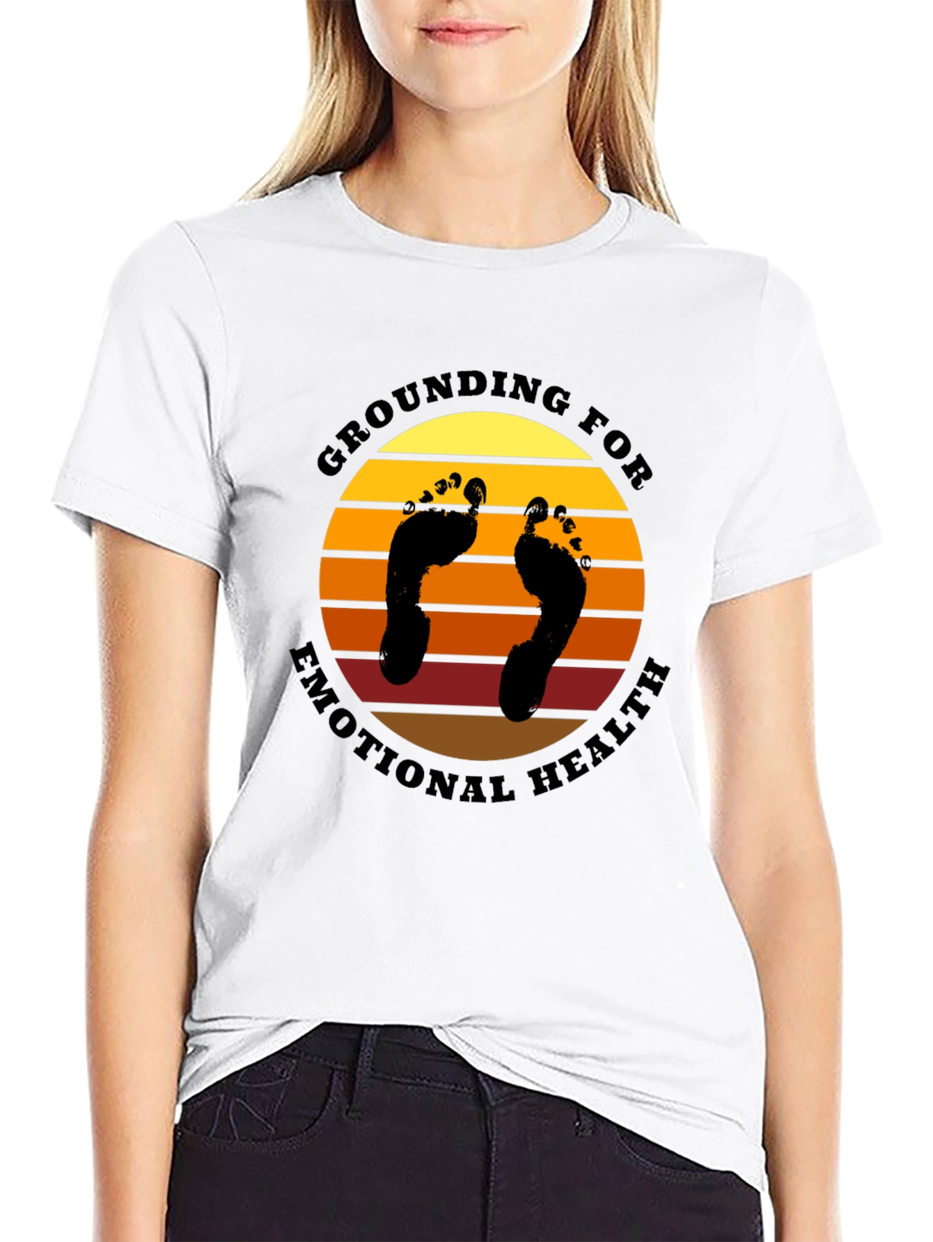 Grounding for Emotional Health Graphic Tee