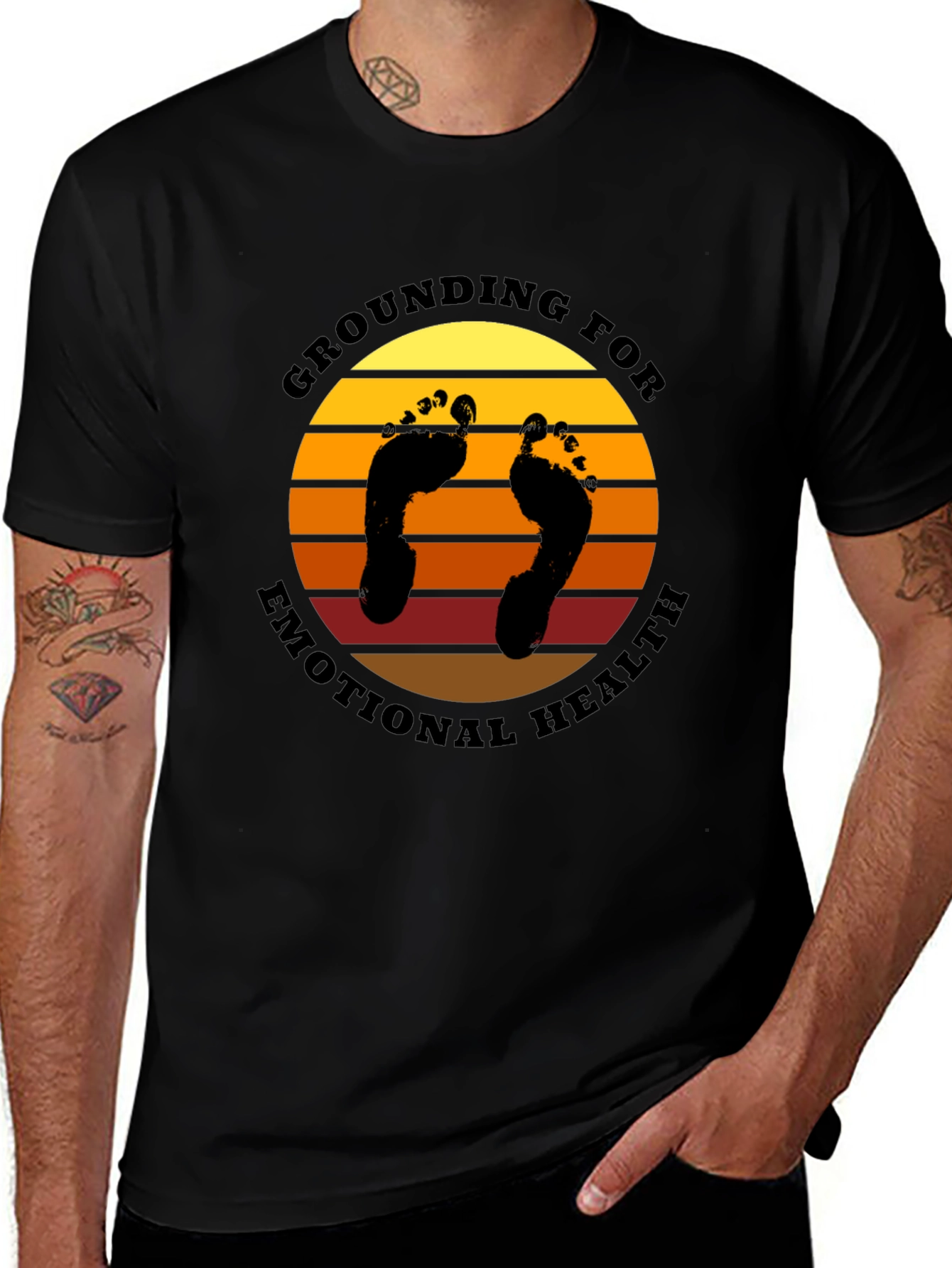 Grounding for Emotional Health Graphic Tee