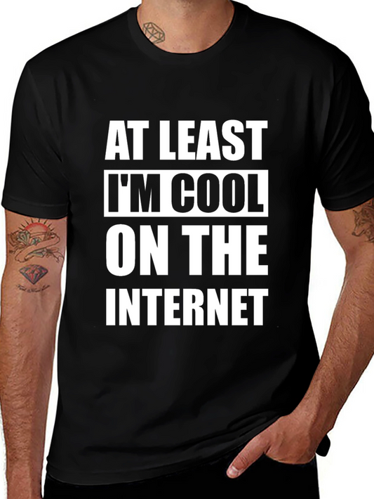 Cool on the Internet T-Shirt - Black Graphic Tee