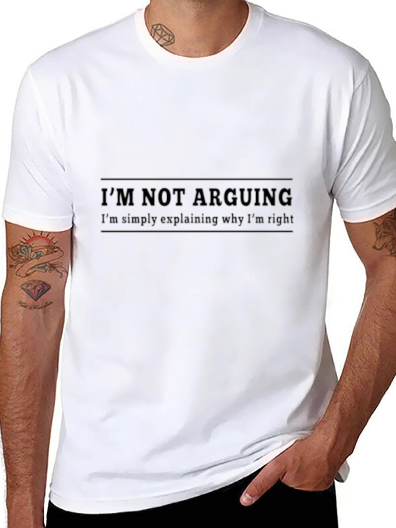 Im Not Arguing Funny T-Shirt