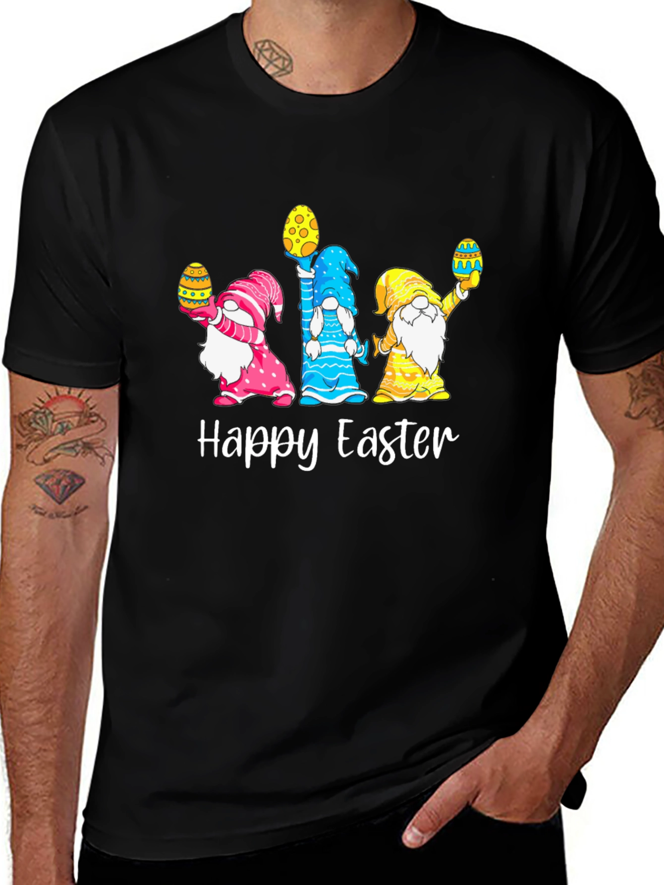Happy Easter Gnome Graphic Tee