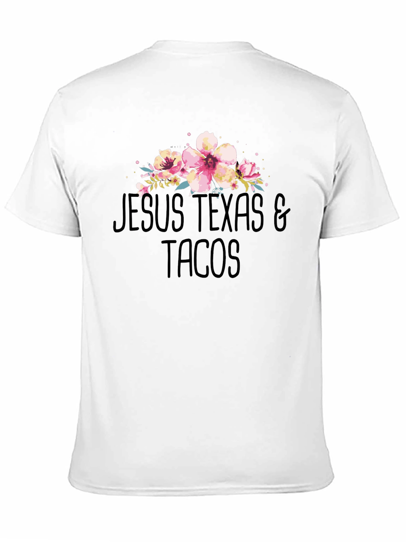 Jesus Texas & Tacos Graphic T-Shirt