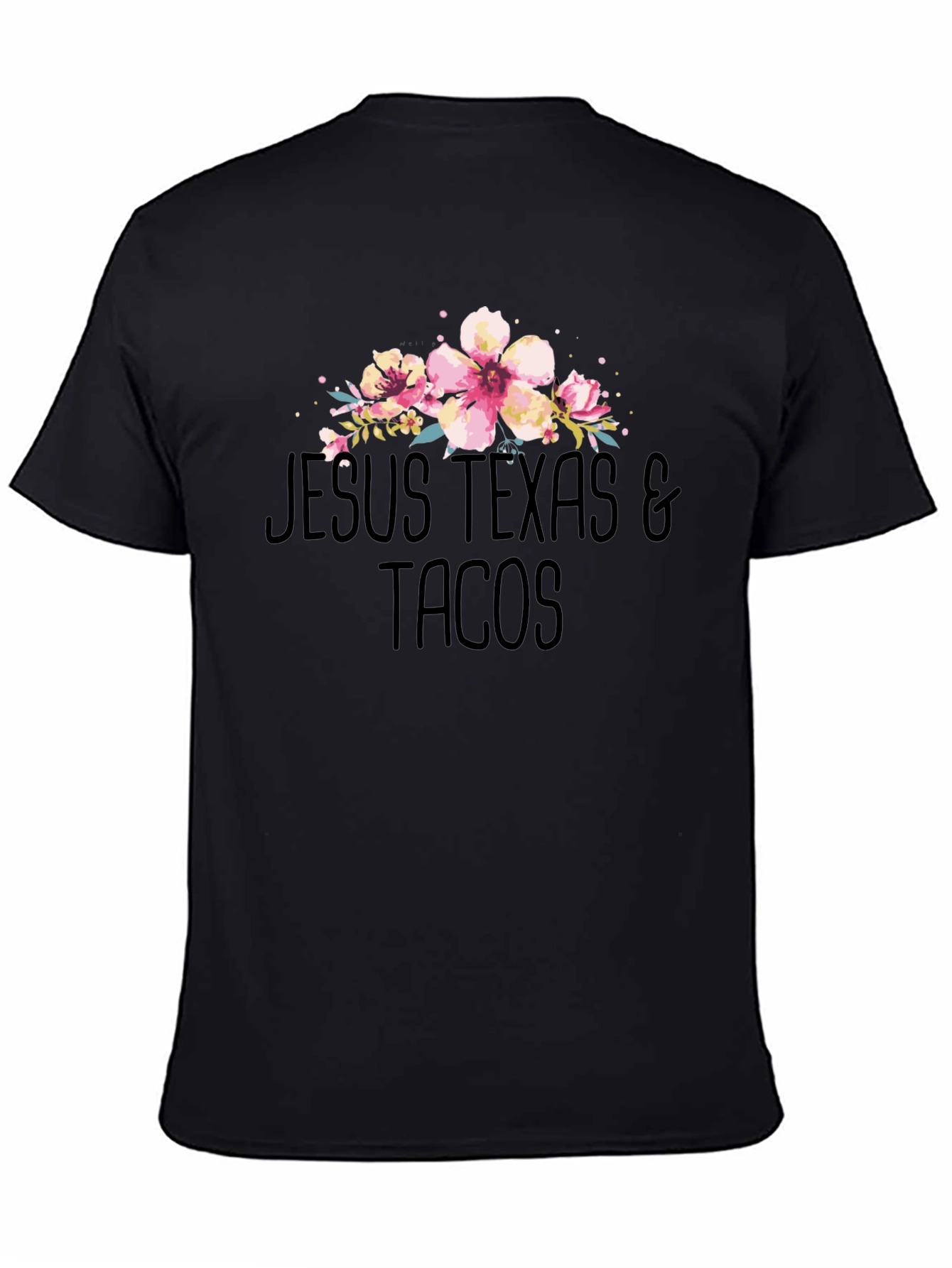 Jesus Texas & Tacos Graphic T-Shirt