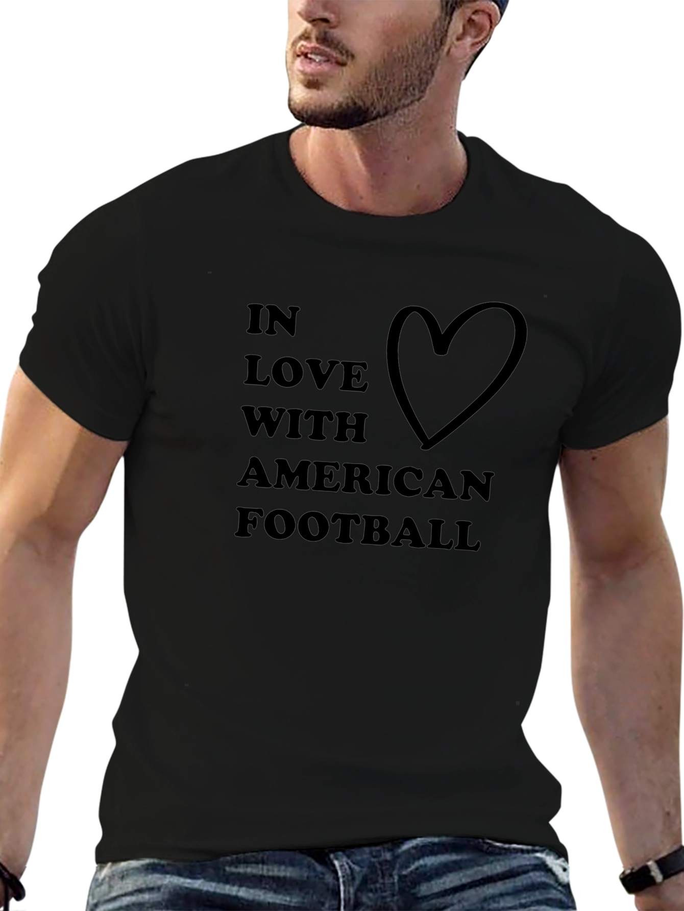American Football Lover Graphic Tee