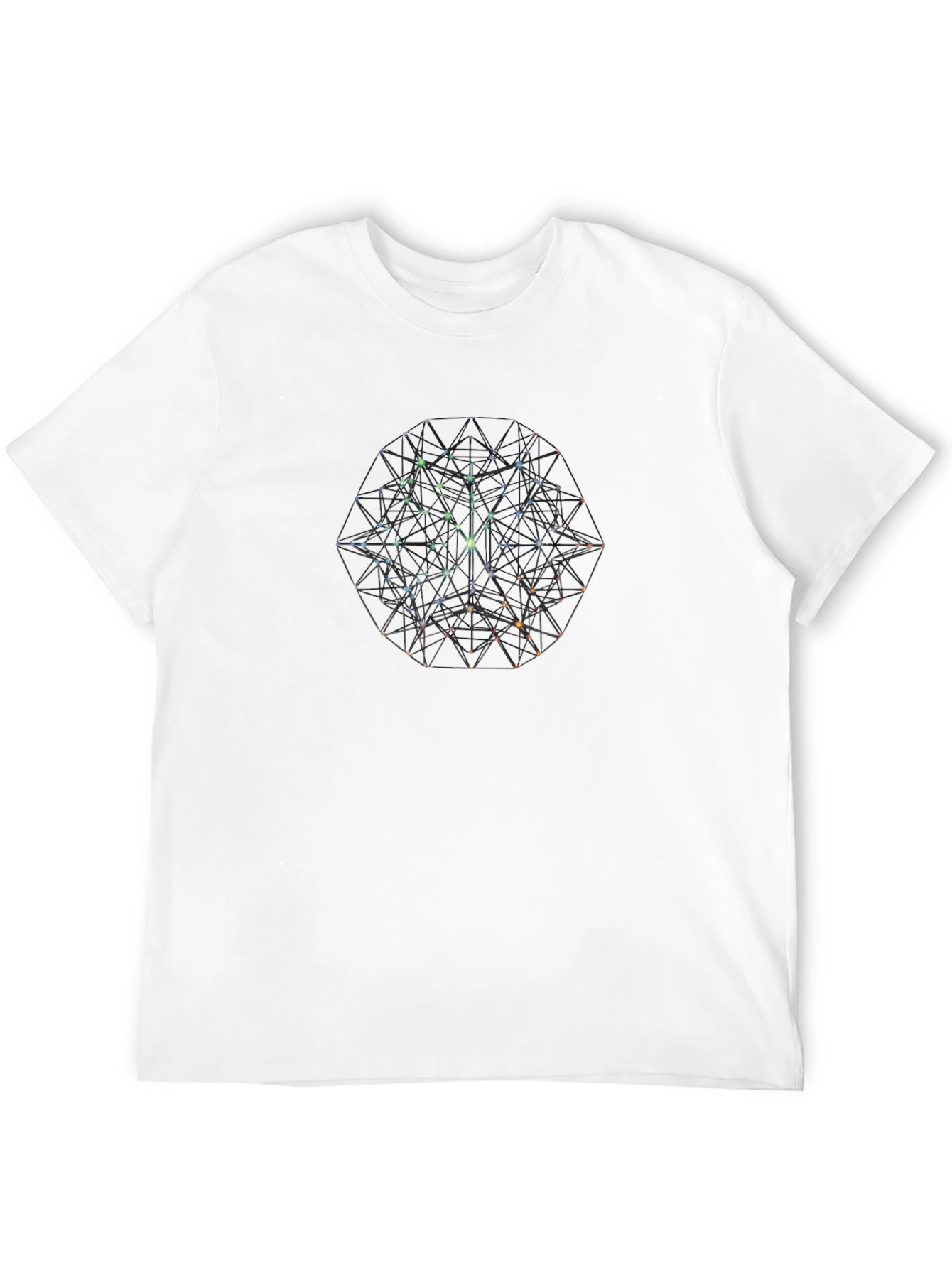 Geometric Black T-Shirt