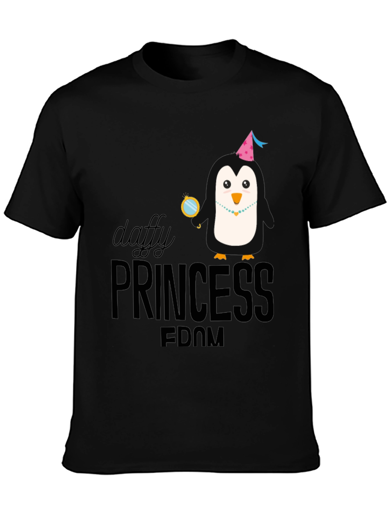 Daffy Princess Penguin T-Shirt