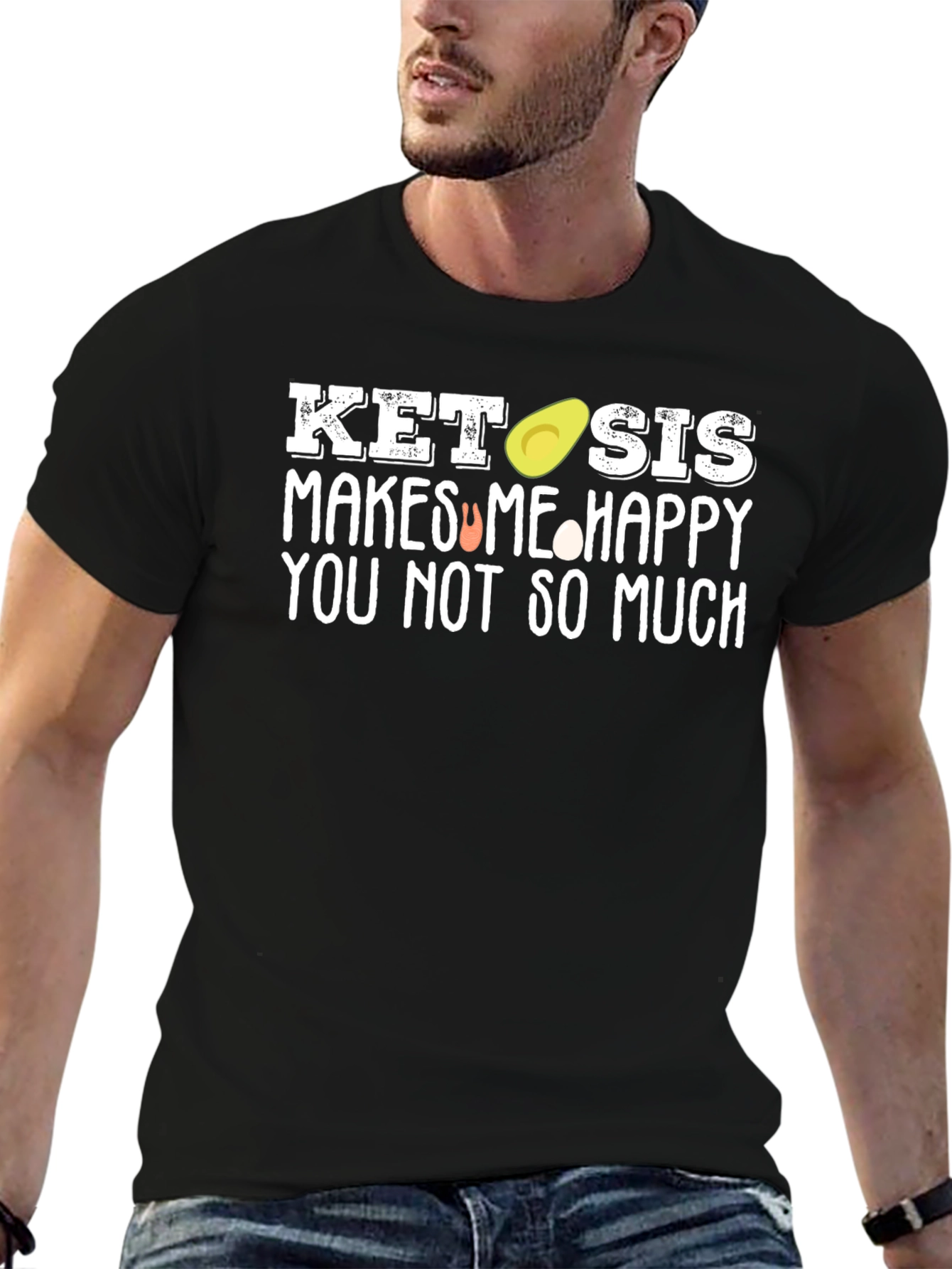 Keto Sis Makes Me Happy T-Shirt
