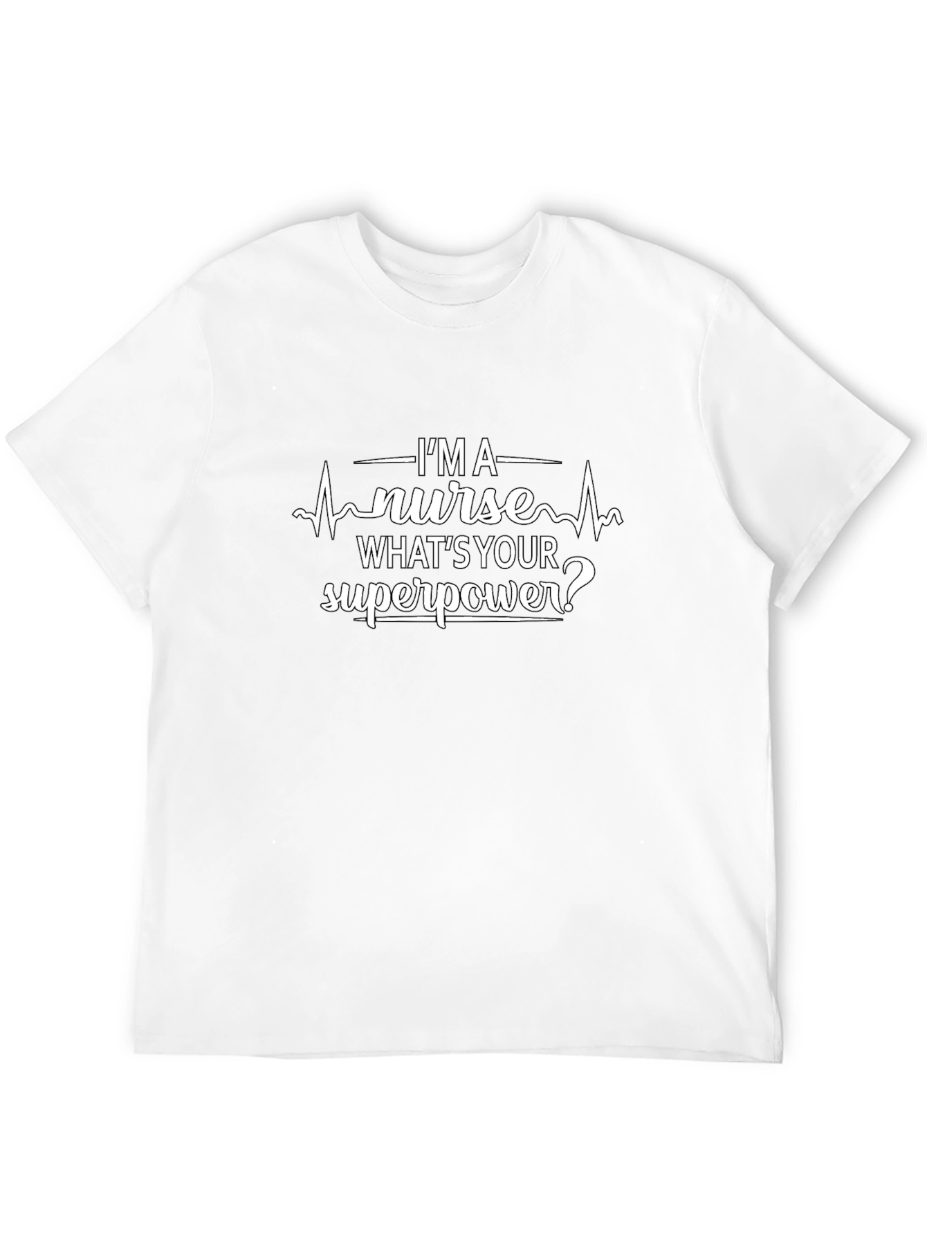 Nurse Superpower Graphic Tee
