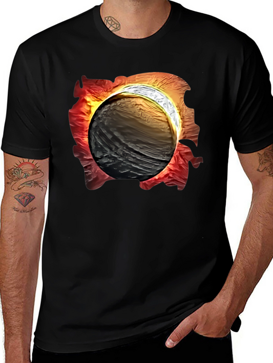 Eclipse Graphic Tee - Mens Black T-Shirt