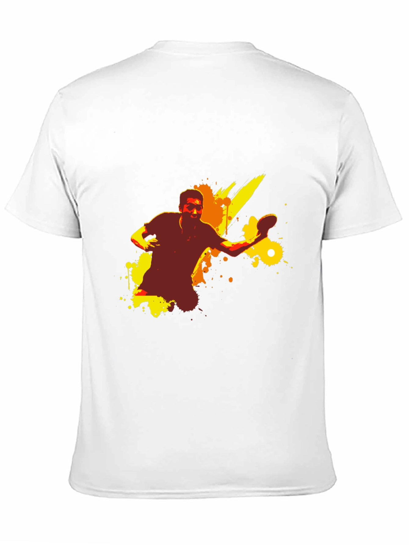 Cool Table Tennis Graphic T-Shirt