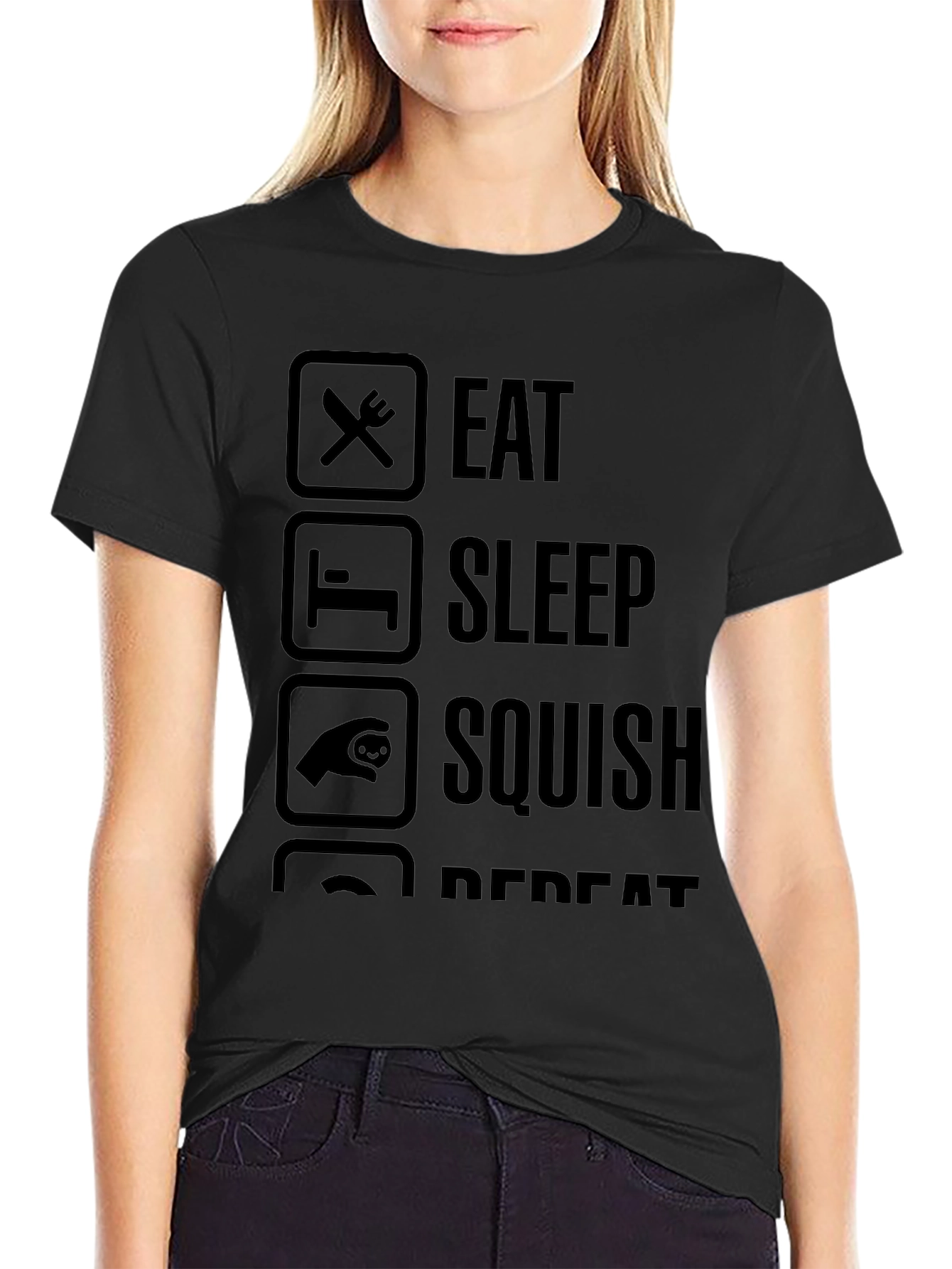 Eat Sleep Squish Repeat T-Shirt