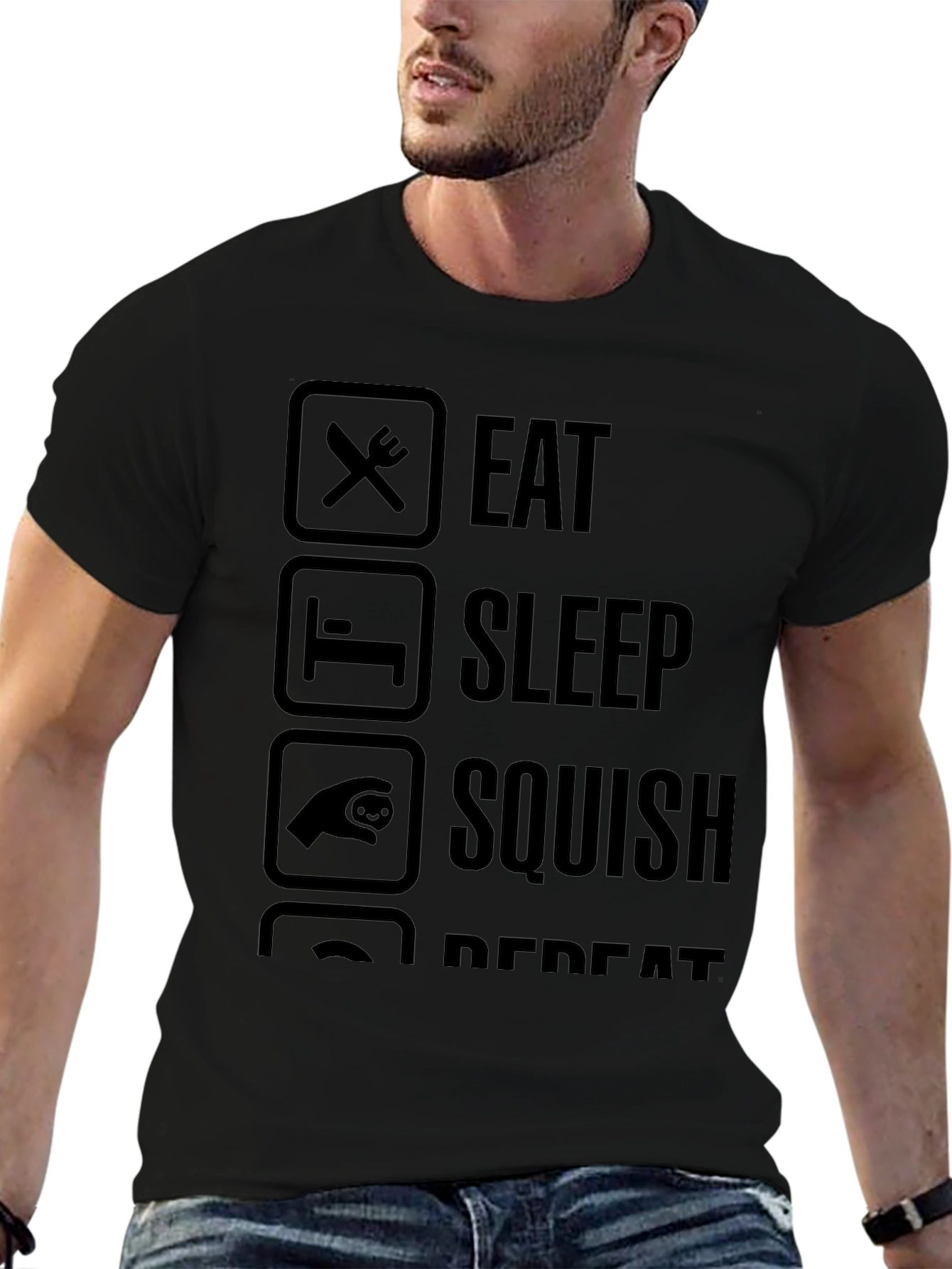 Eat Sleep Squish Repeat T-Shirt