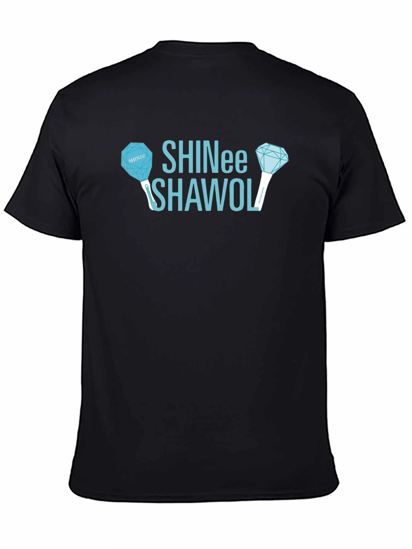 SHINee Shawol Black Graphic T-Shirt