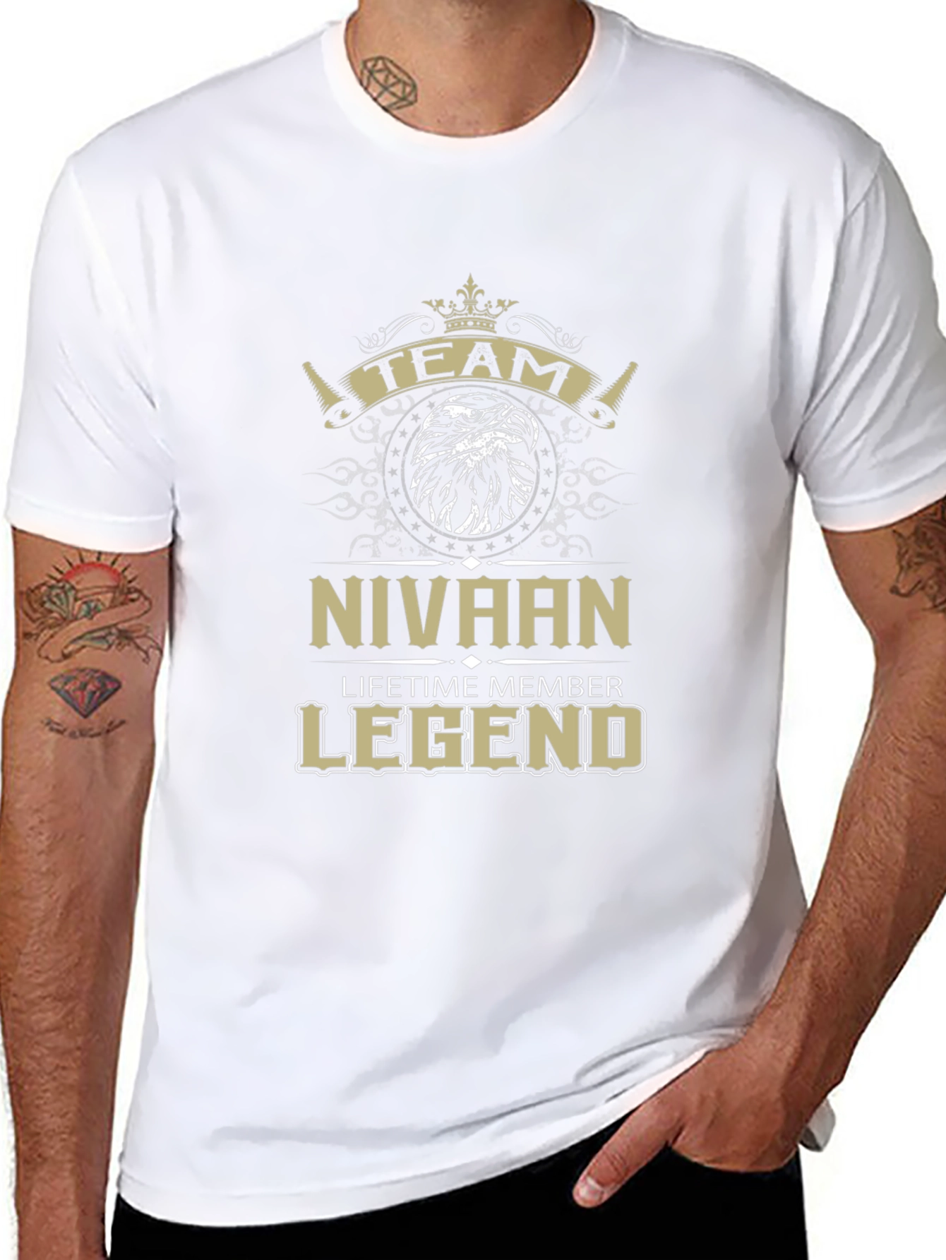 Nivaan Legend T-Shirt - Team Lifetime Member Graphic Tee