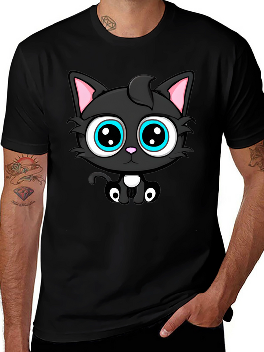 Cute Black Cat T-Shirt