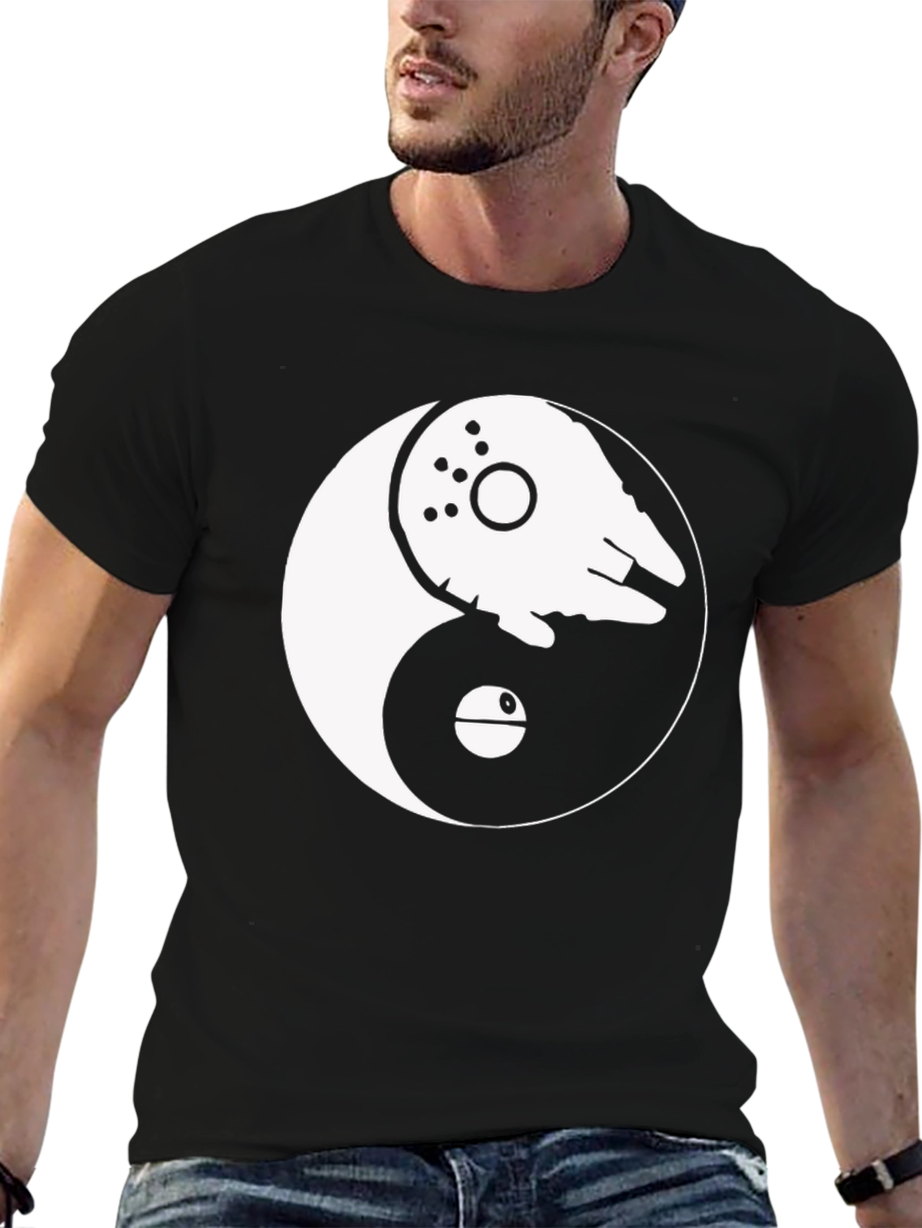 Yin Yang Star Wars Graphic T-Shirt