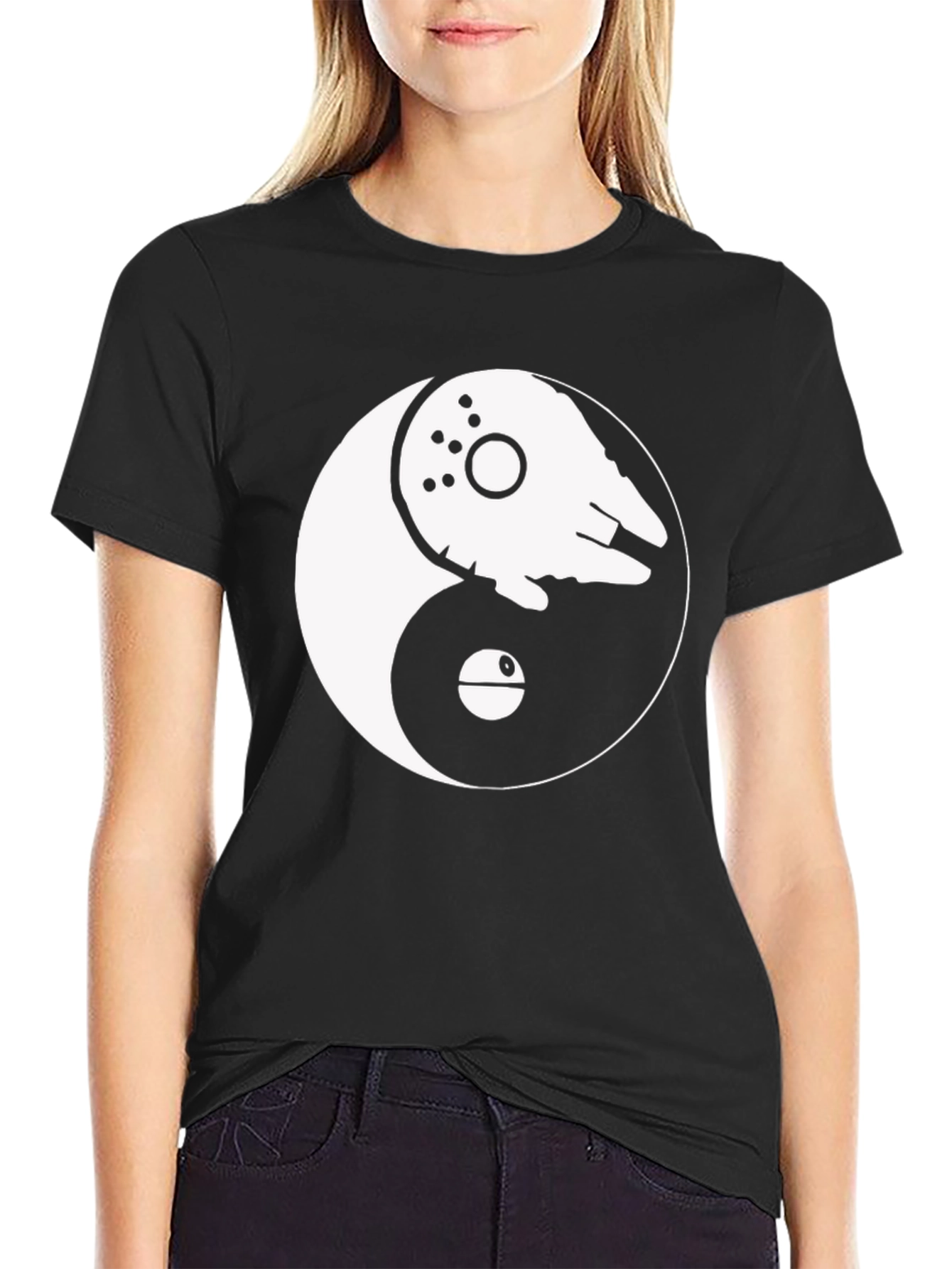 Yin Yang Star Wars Graphic T-Shirt