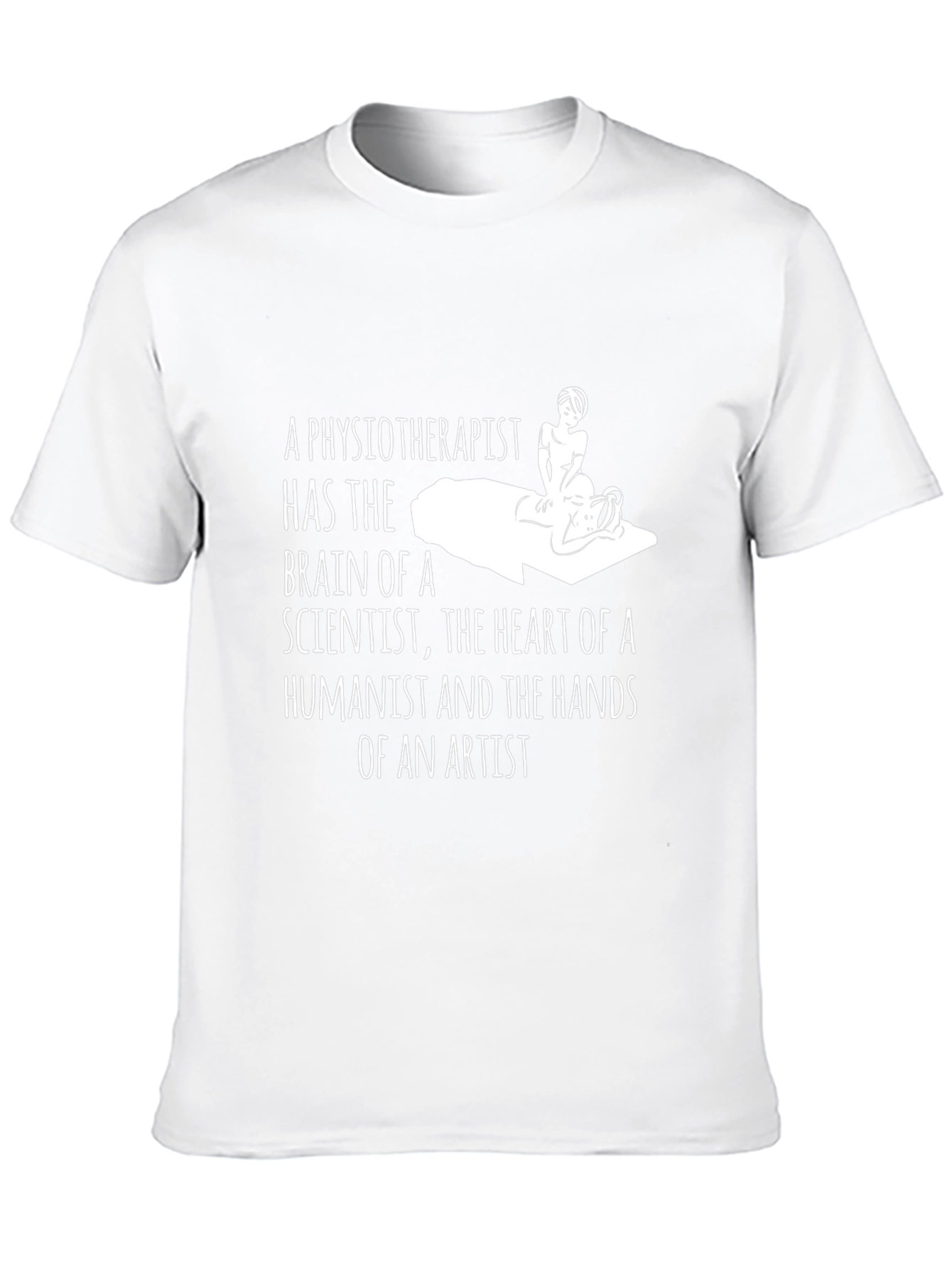 Physiotherapist Brain Heart Hands T-Shirt