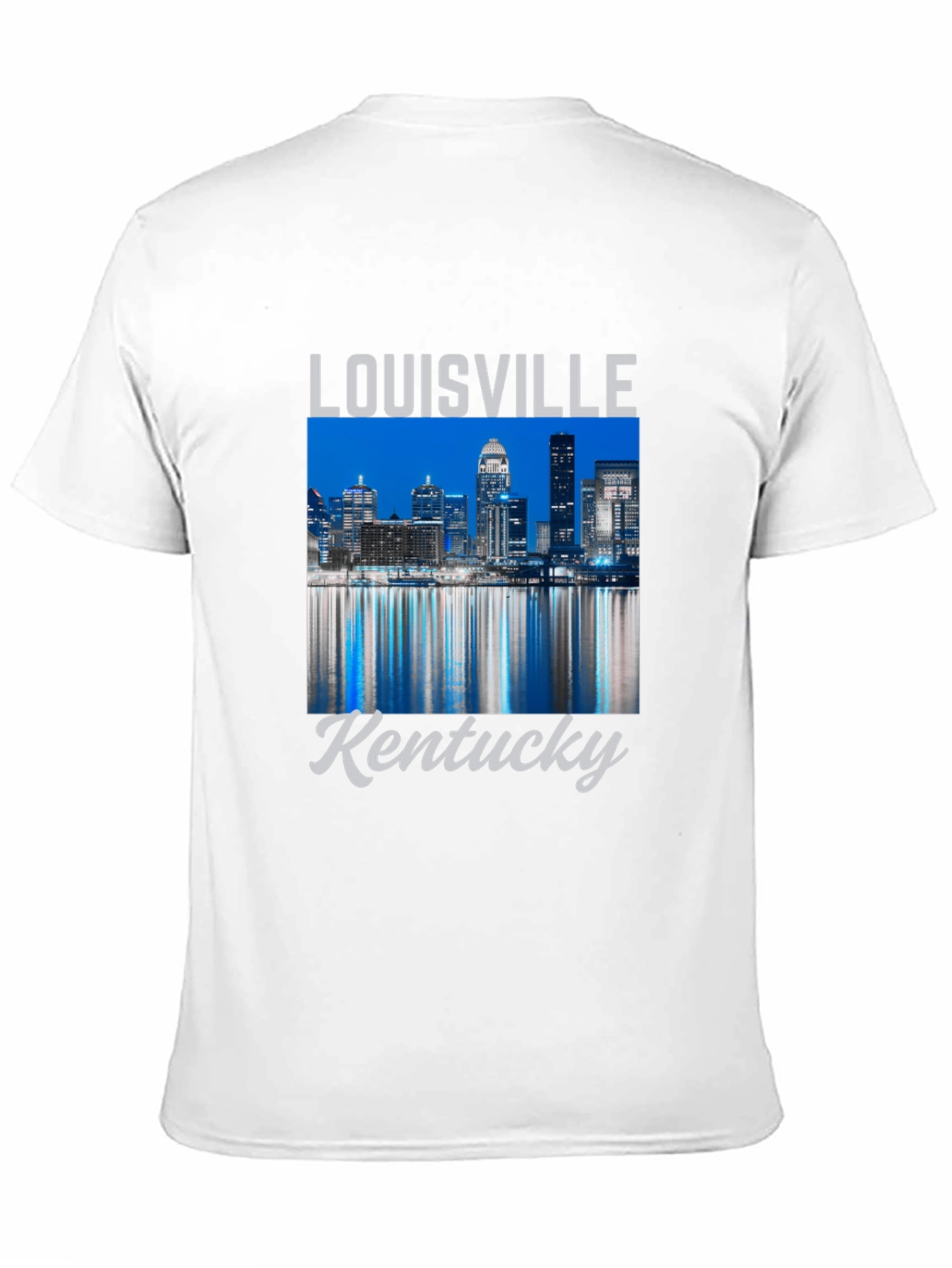 Louisville Kentucky Skyline Graphic T-Shirt