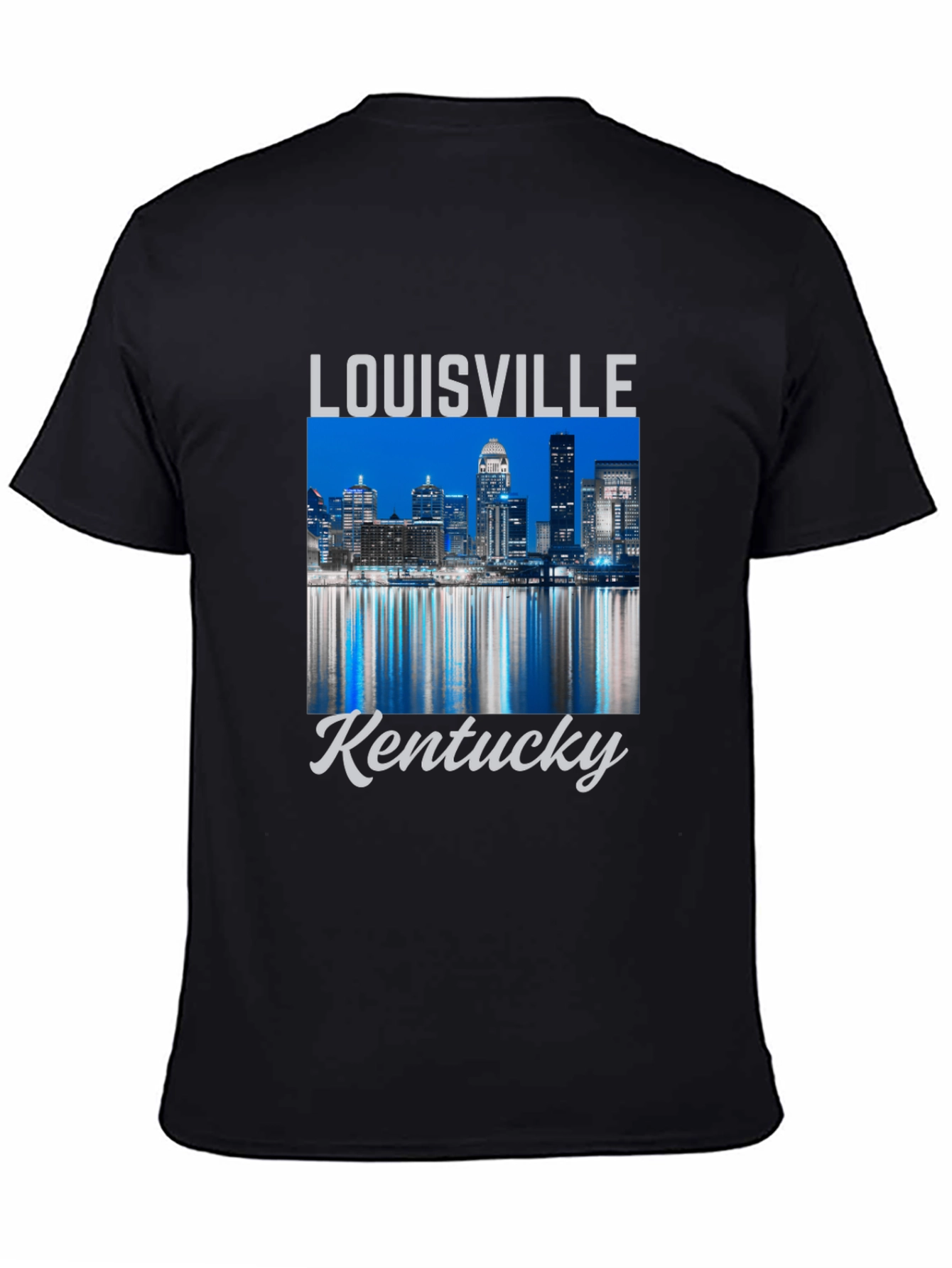 Louisville Kentucky Skyline Graphic T-Shirt