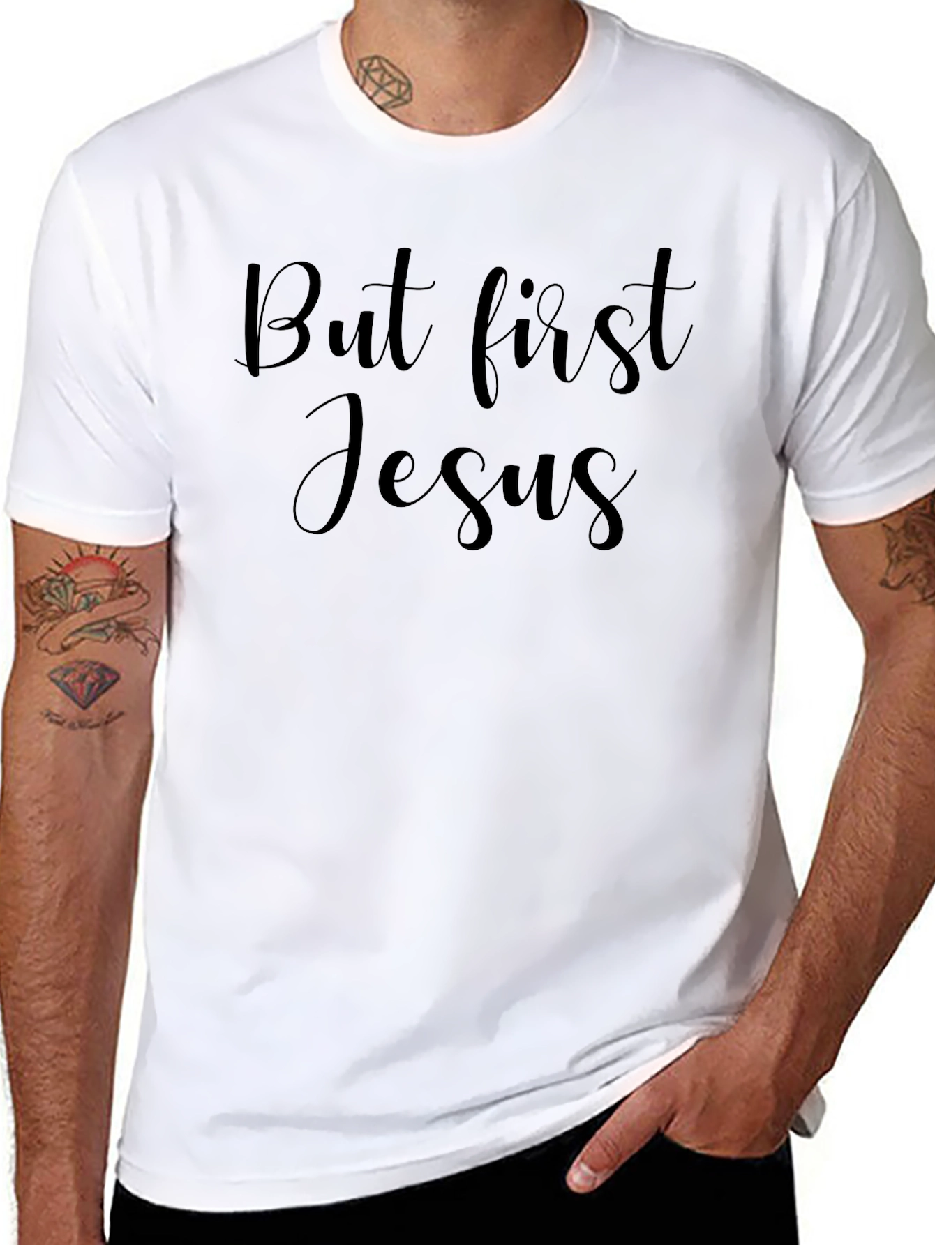 But First Jesus T-Shirt - Christian Apparel