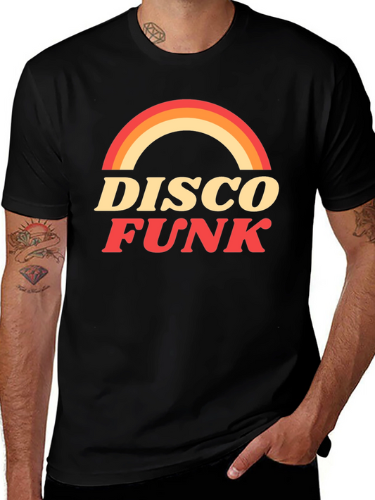 Retro Disco Funk Graphic T-Shirt