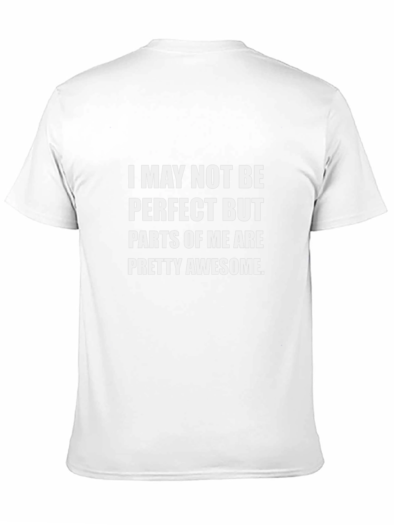 Funny Parts of Me are Awesome Black T-Shirt