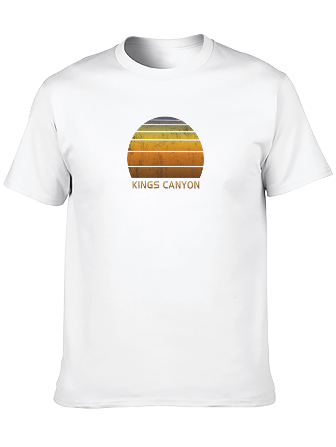 Kings Canyon Graphic T-Shirt - Sunset Design