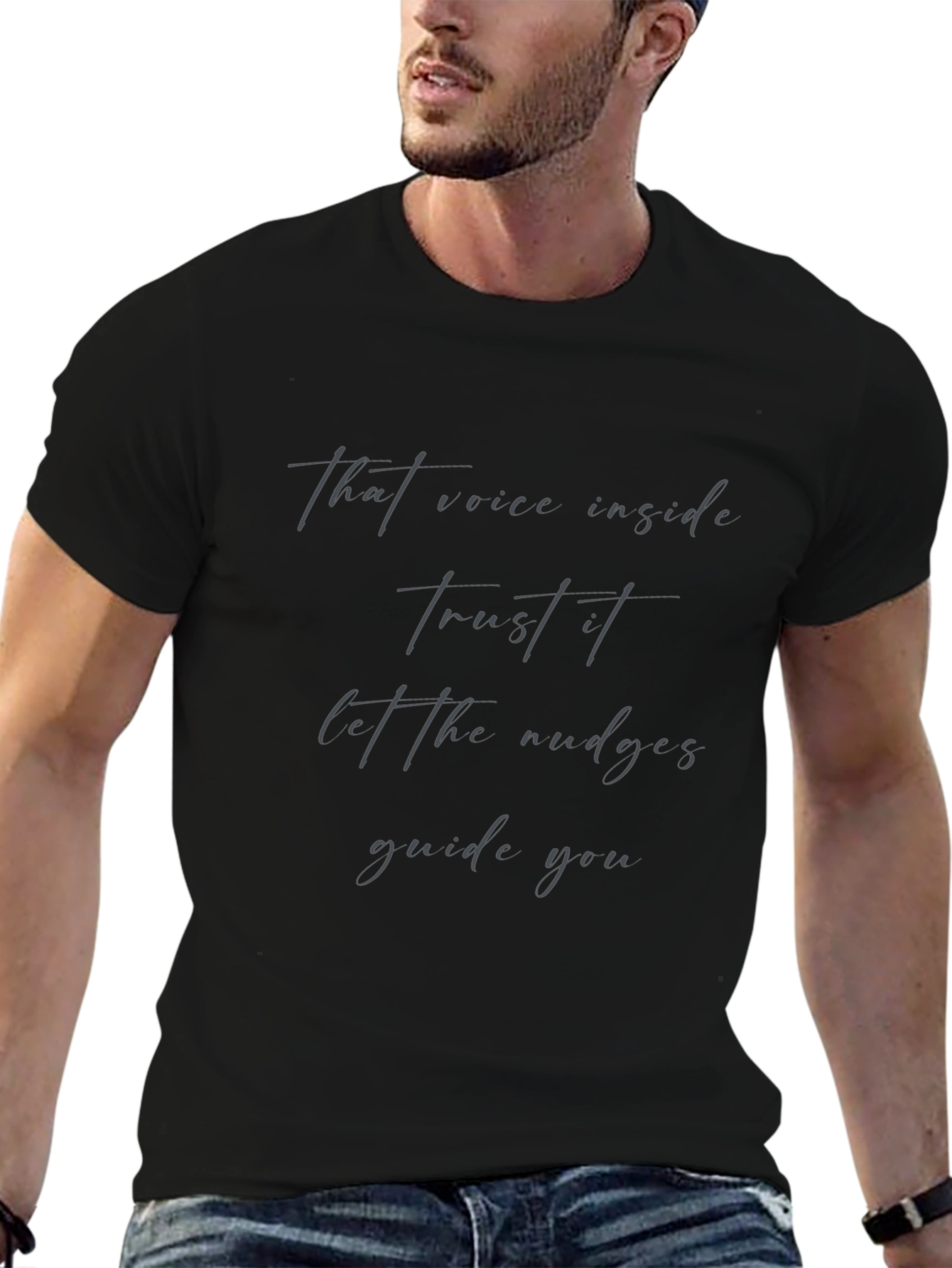 Inspirational Graphic Tee - Trust Your Voice T-Shirt