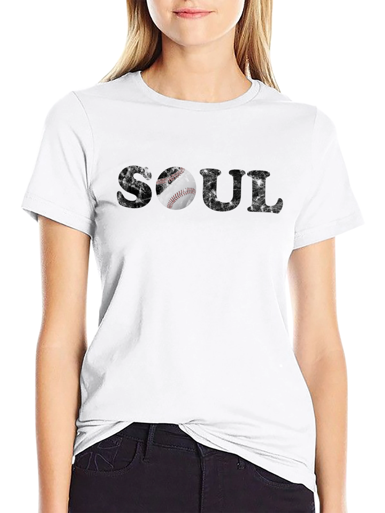 Soul Baseball Graphic T-Shirt