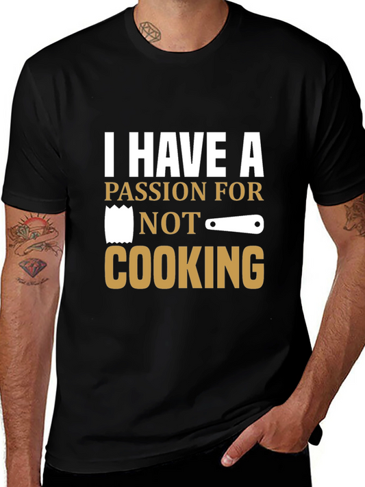 Funny Anti-Cooking T-Shirt