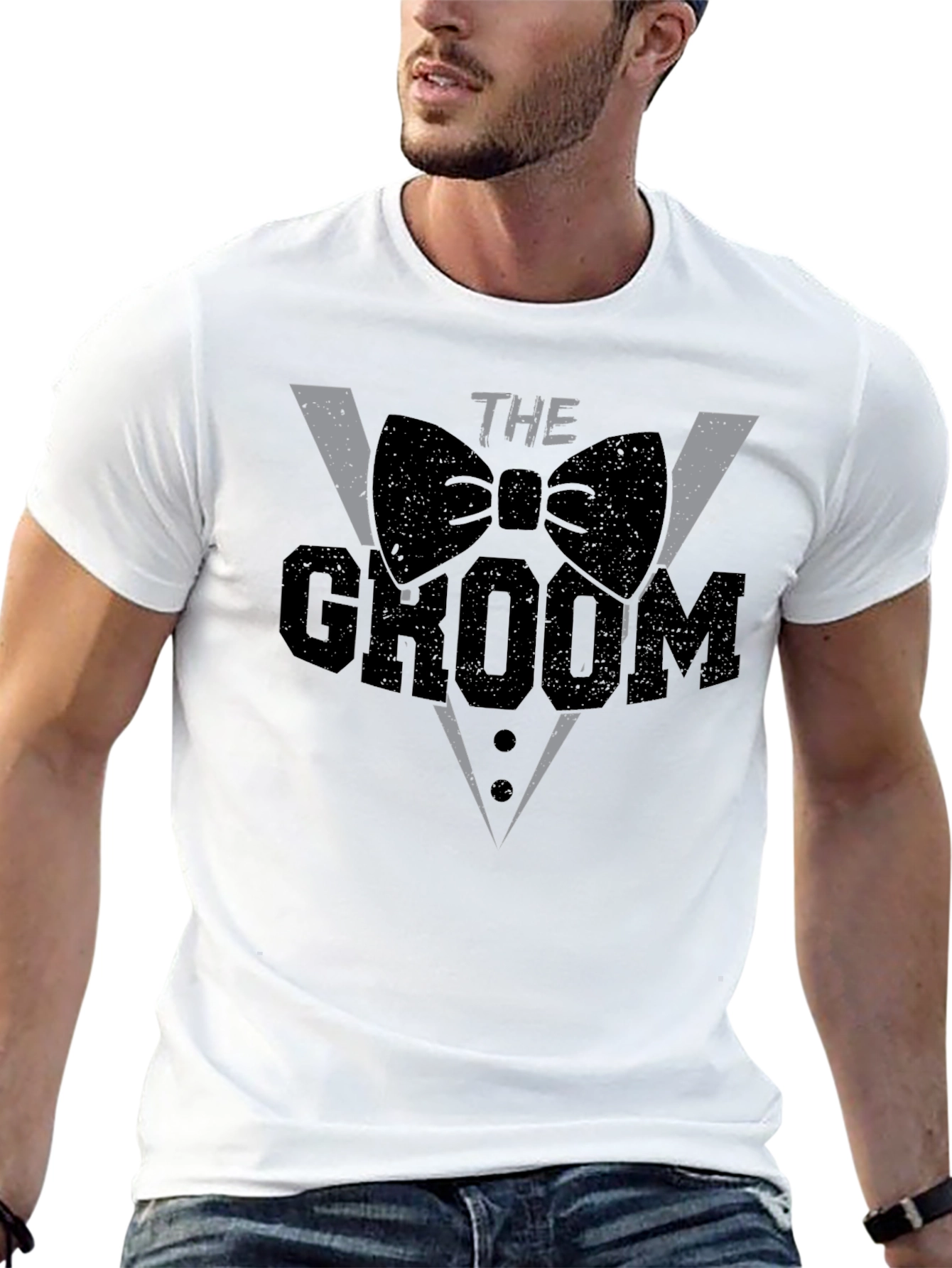 The Groom Tuxedo T-Shirt Wedding Party