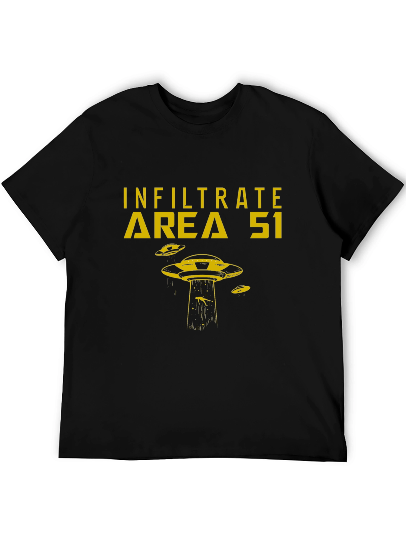 Infiltrate Area 51 T-Shirt - Black