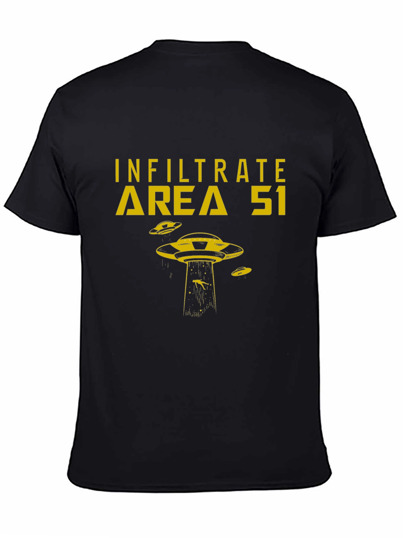 Infiltrate Area 51 T-Shirt - Black