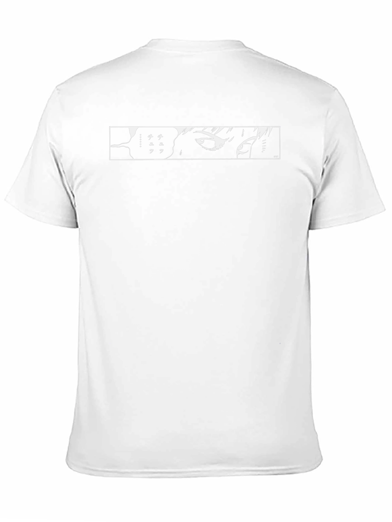 Anime Eyes Manga T-Shirt - Black