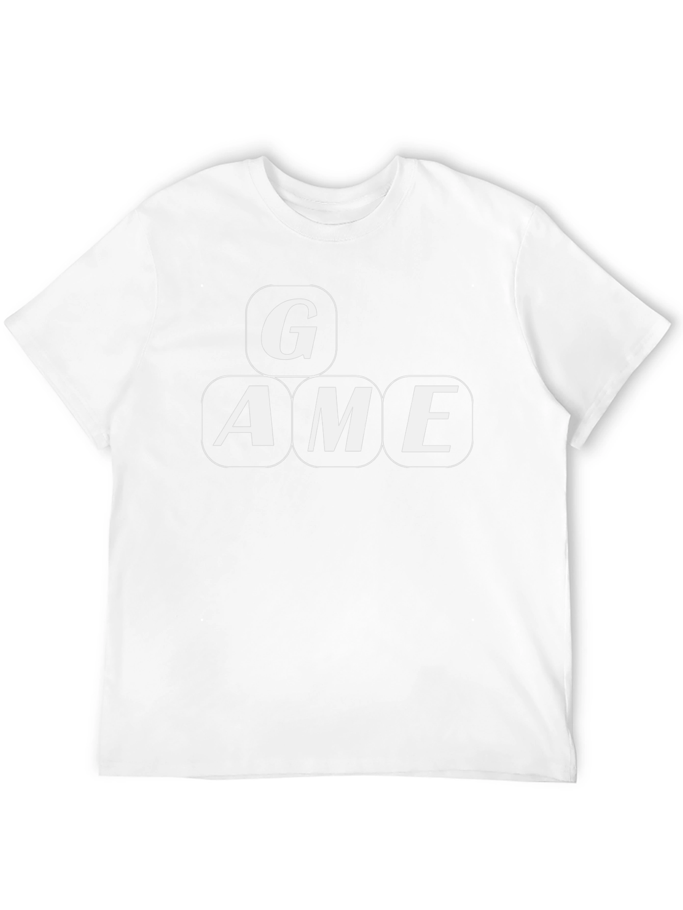 GAME T-Shirt - Black Cotton Tee