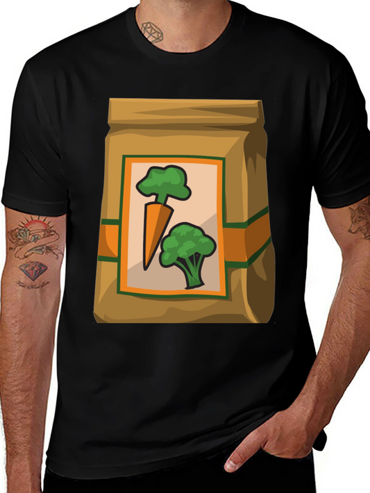 Veggie Sack Cartoon T-Shirt
