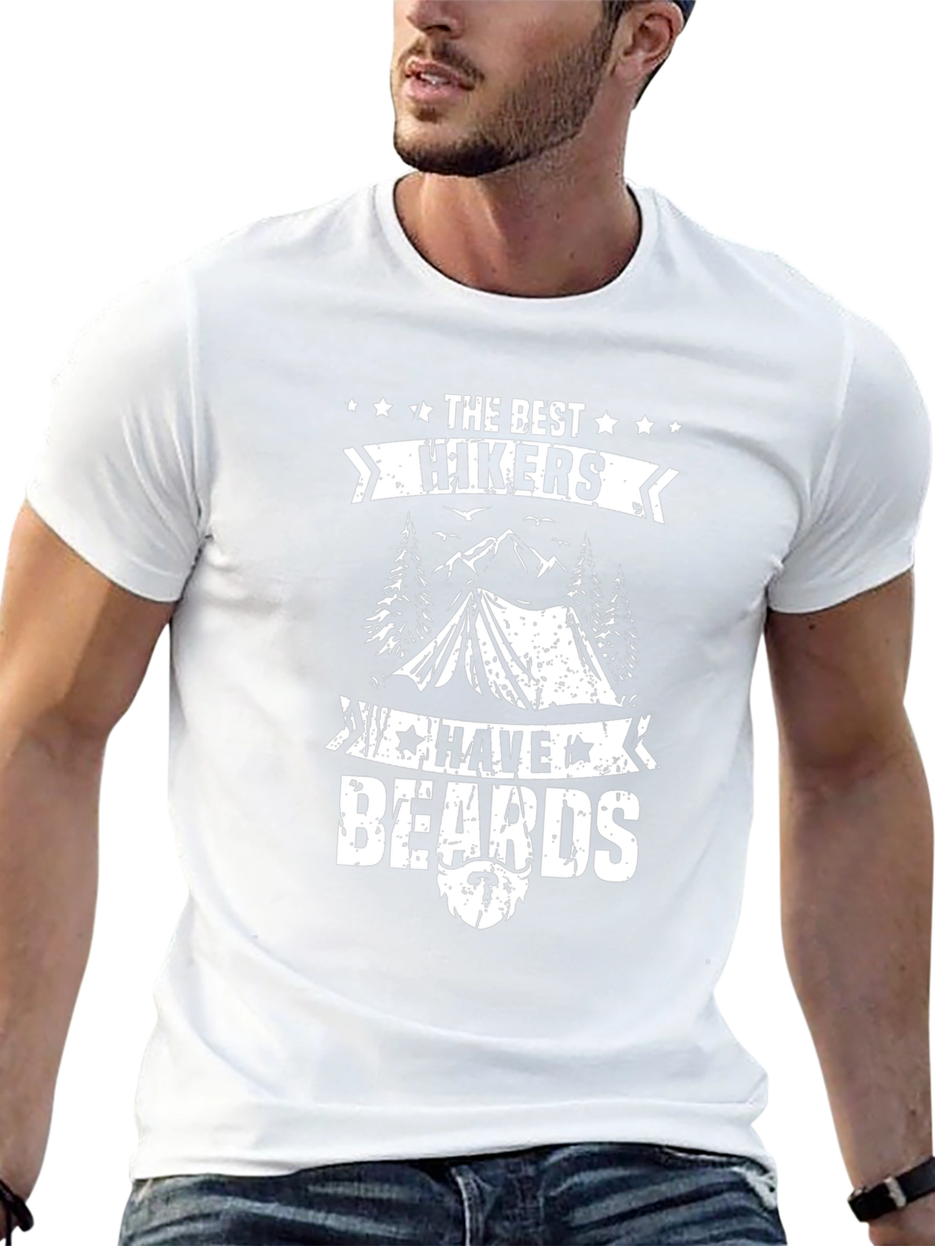 Best Hikers Have Beards Graphic T-Shirt