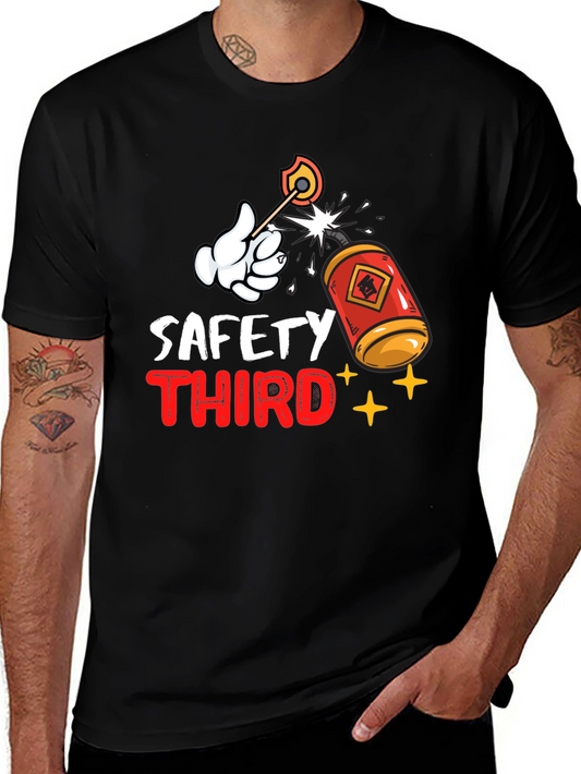Safety Third Graphic T-Shirt