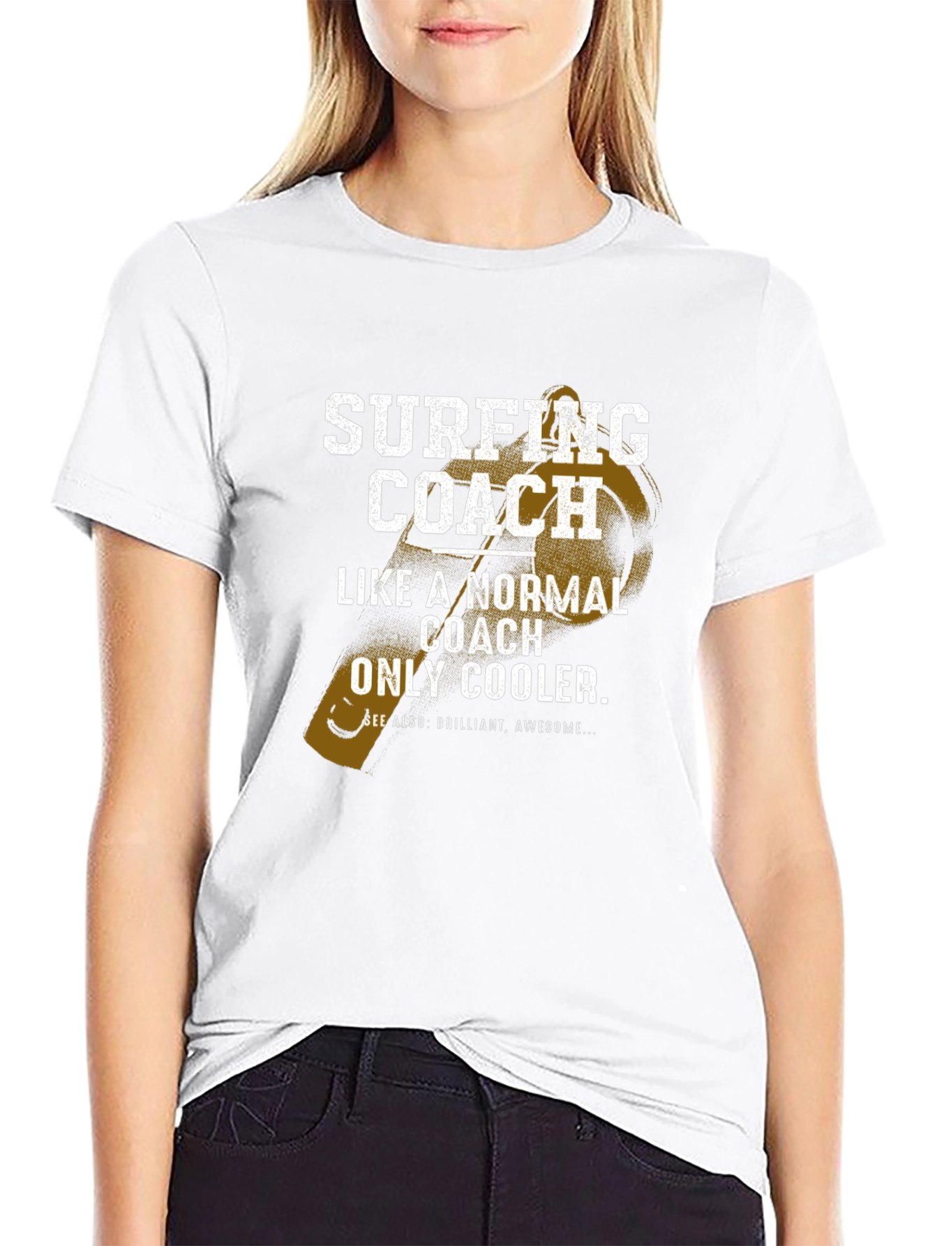 Surfing Coach T-Shirt - Cool Coach Apparel