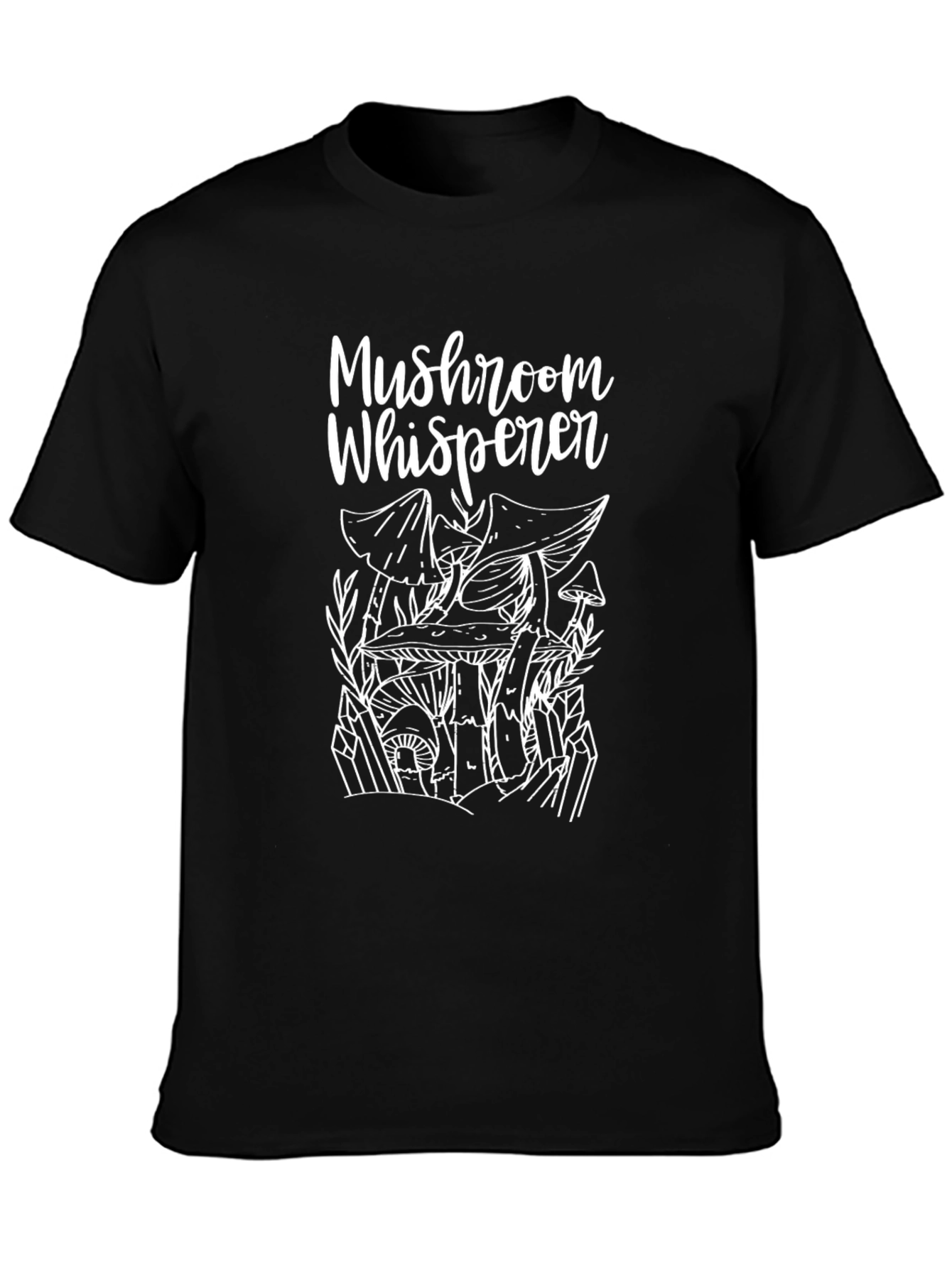 Mushroom Whisperer Graphic Tee - Nature Lovers T-Shirt
