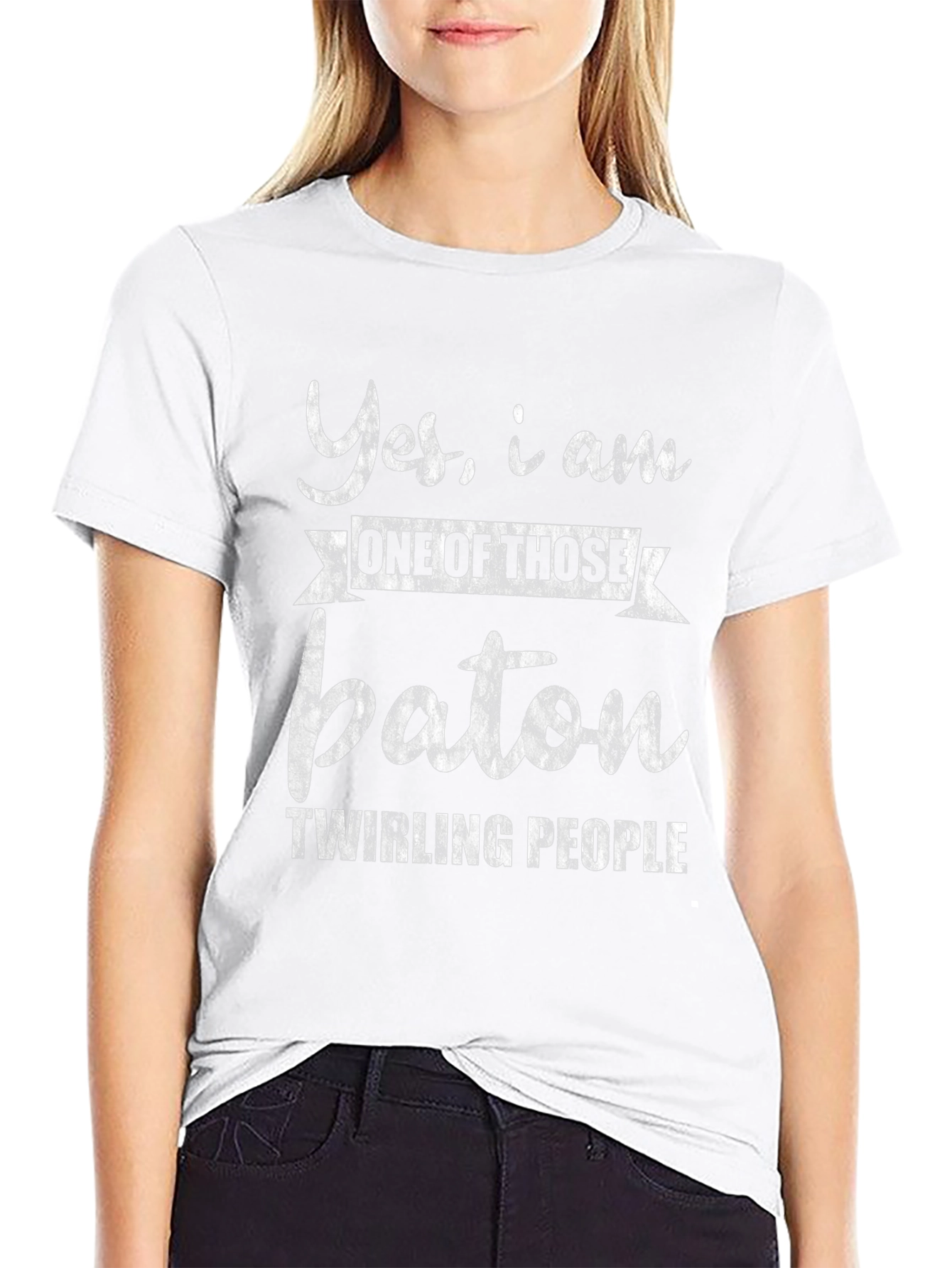 Baton Twirling People T-Shirt - Funny & Unique