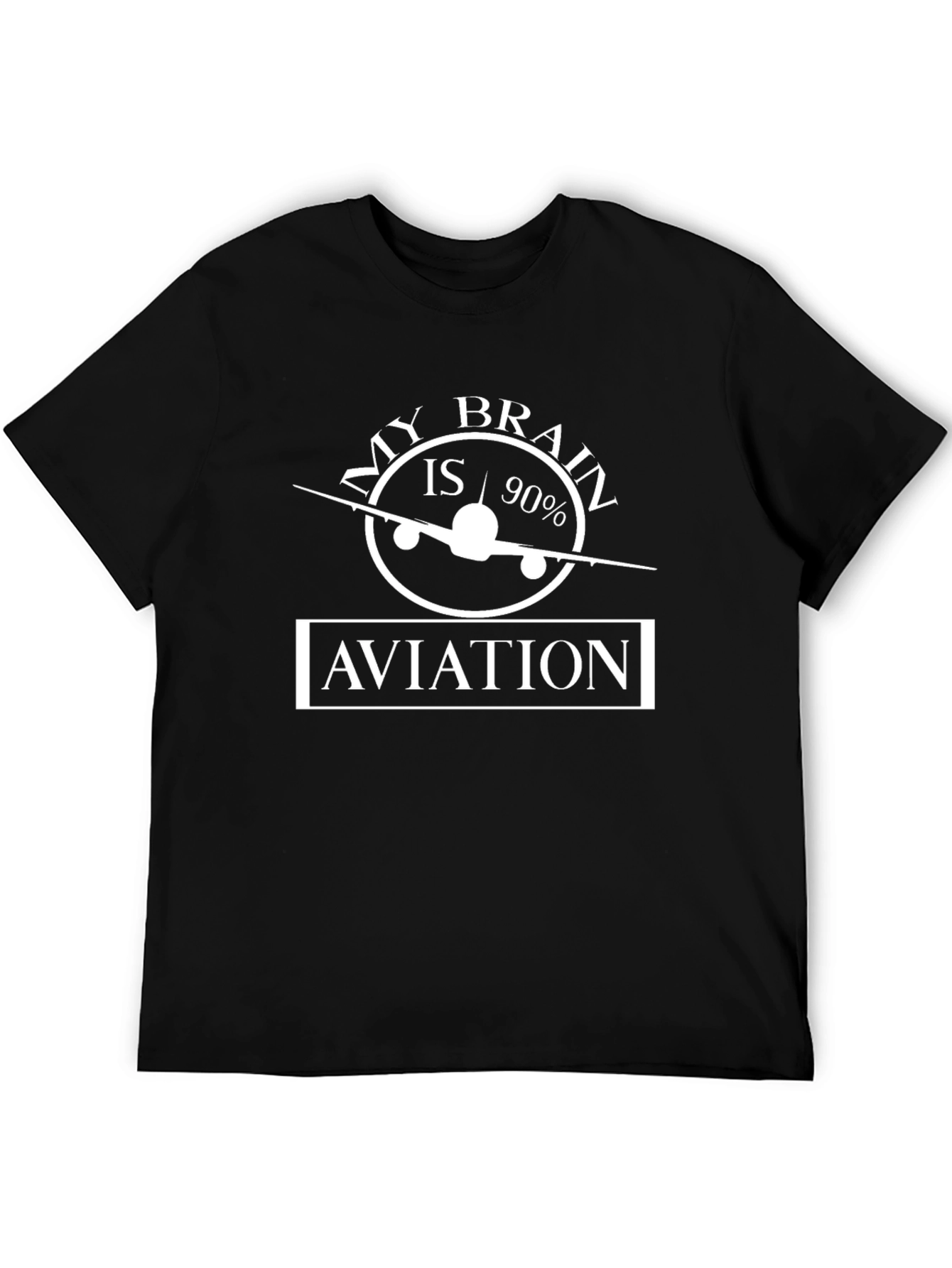 Aviation Brain Graphic Tee